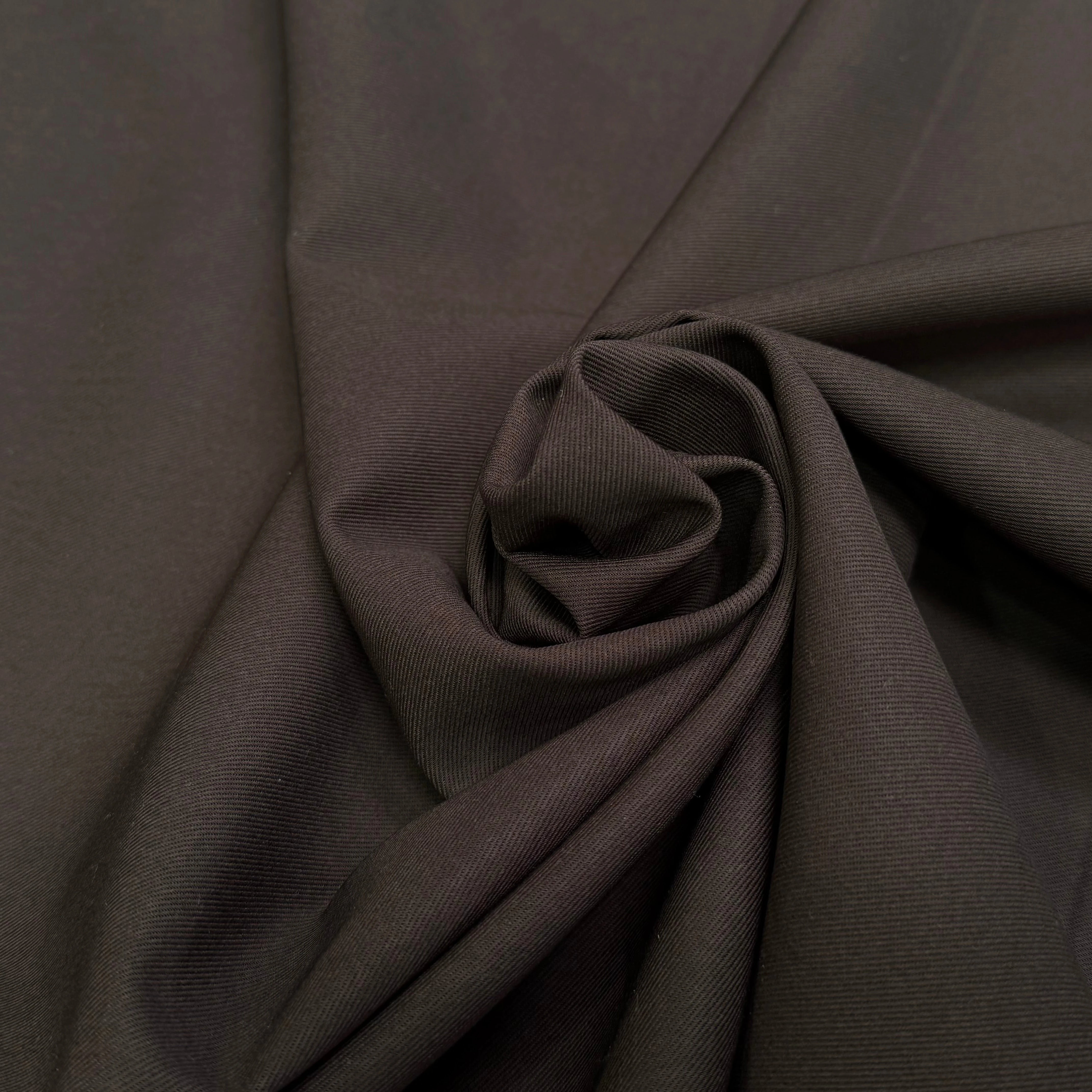 GABARDINE DE COTON CHOCOLAT JAPAN - My Little Coupon