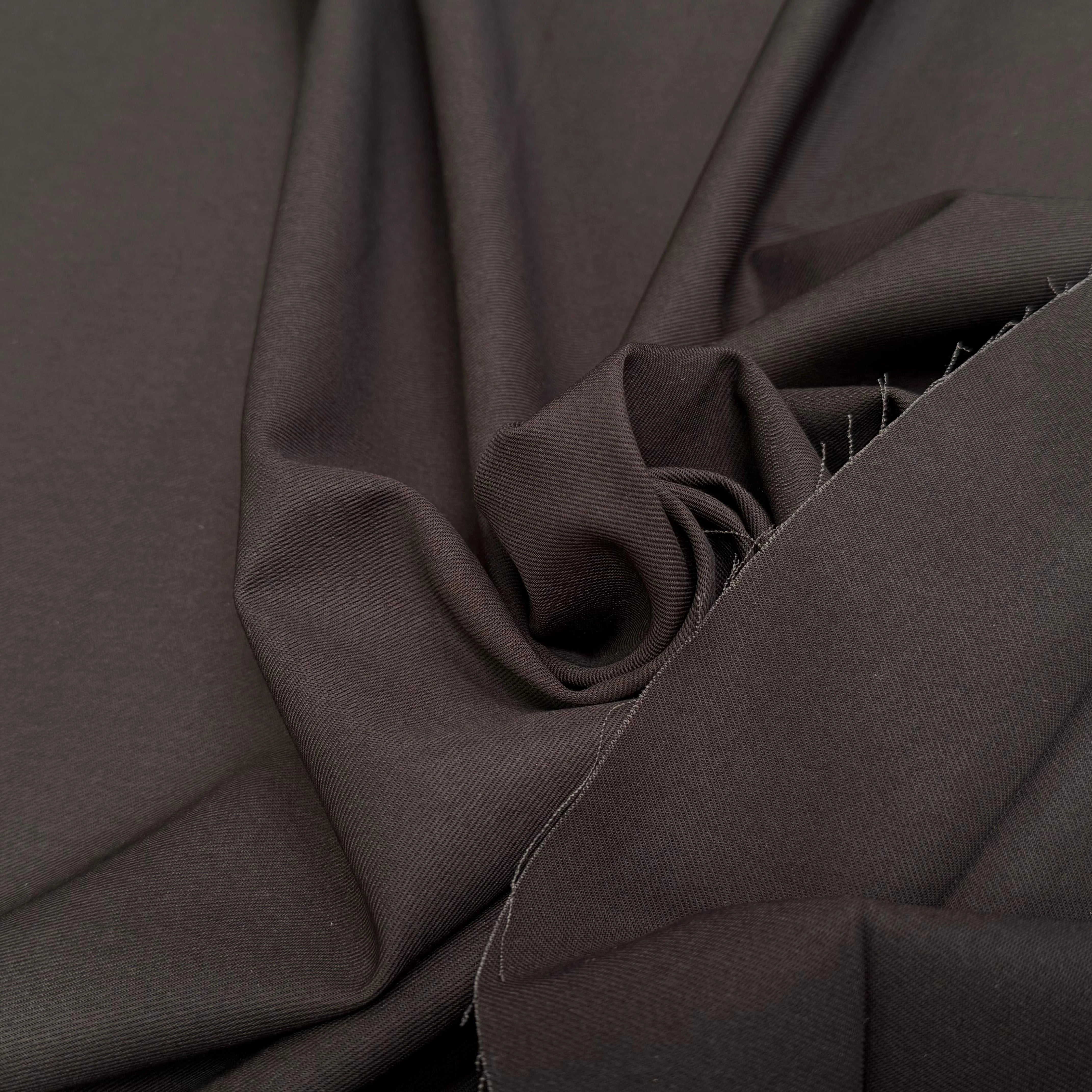 GABARDINE DE COTON CHOCOLAT JAPAN - My Little Coupon