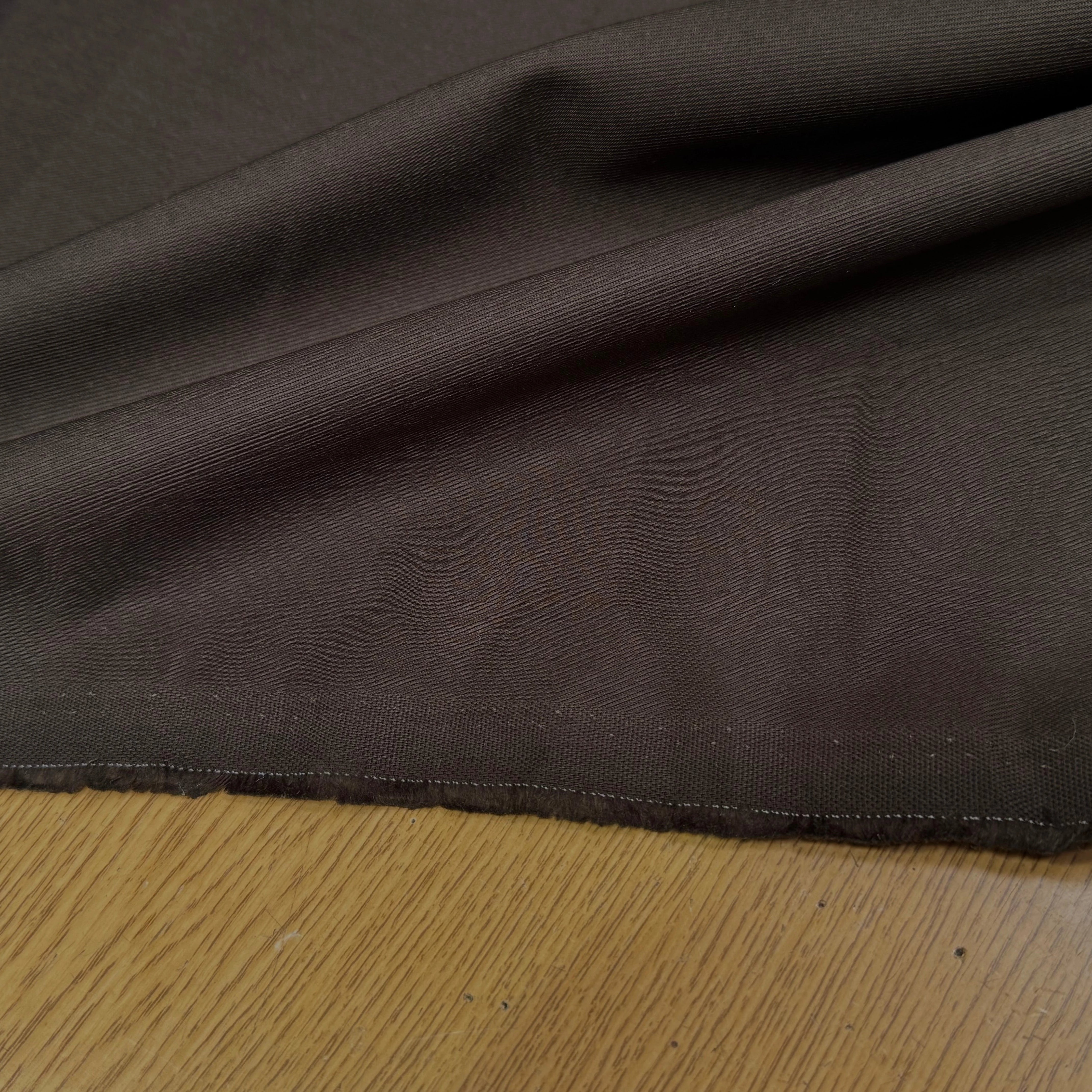 GABARDINE DE COTON CHOCOLAT JAPAN - My Little Coupon