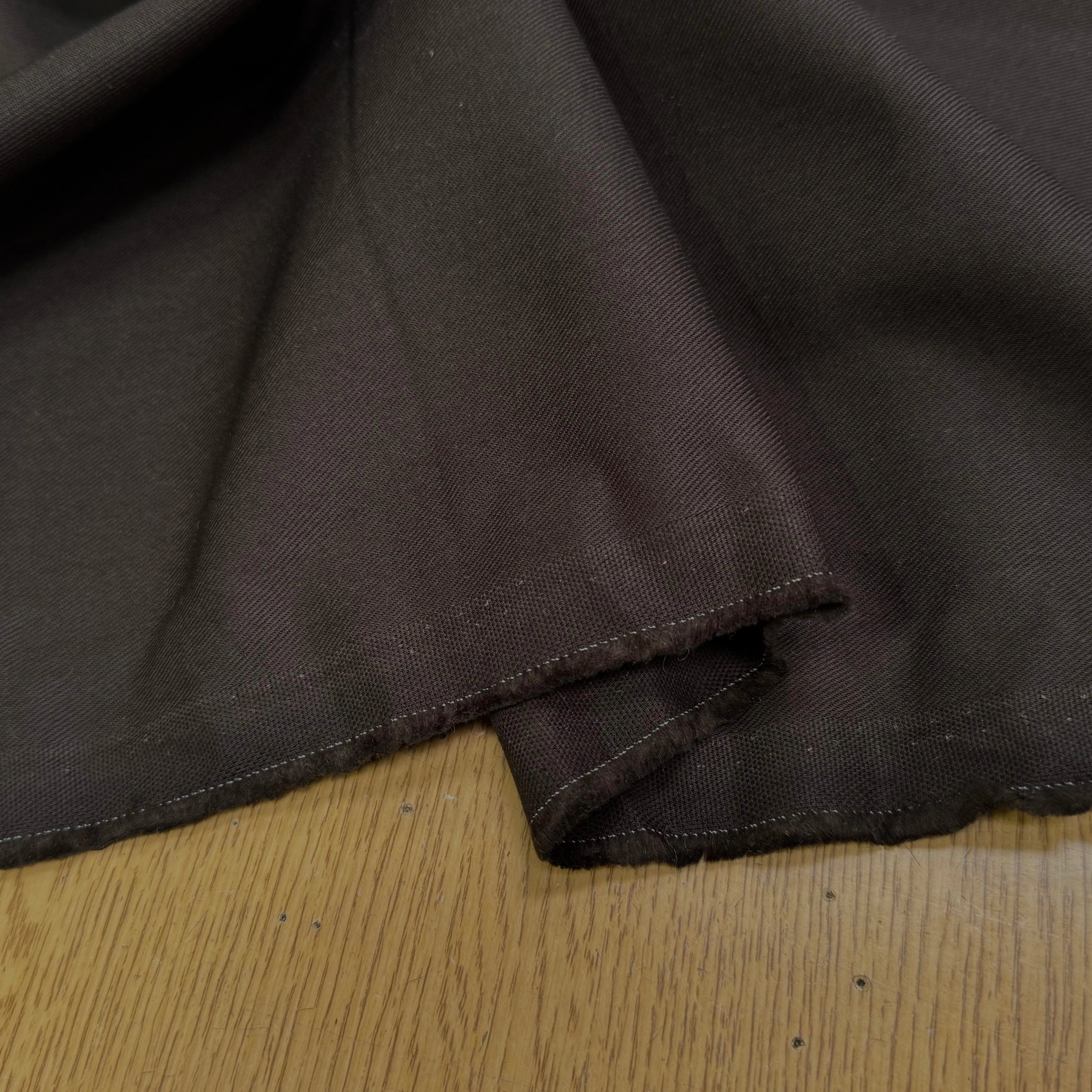 GABARDINE DE COTON CHOCOLAT JAPAN - My Little Coupon