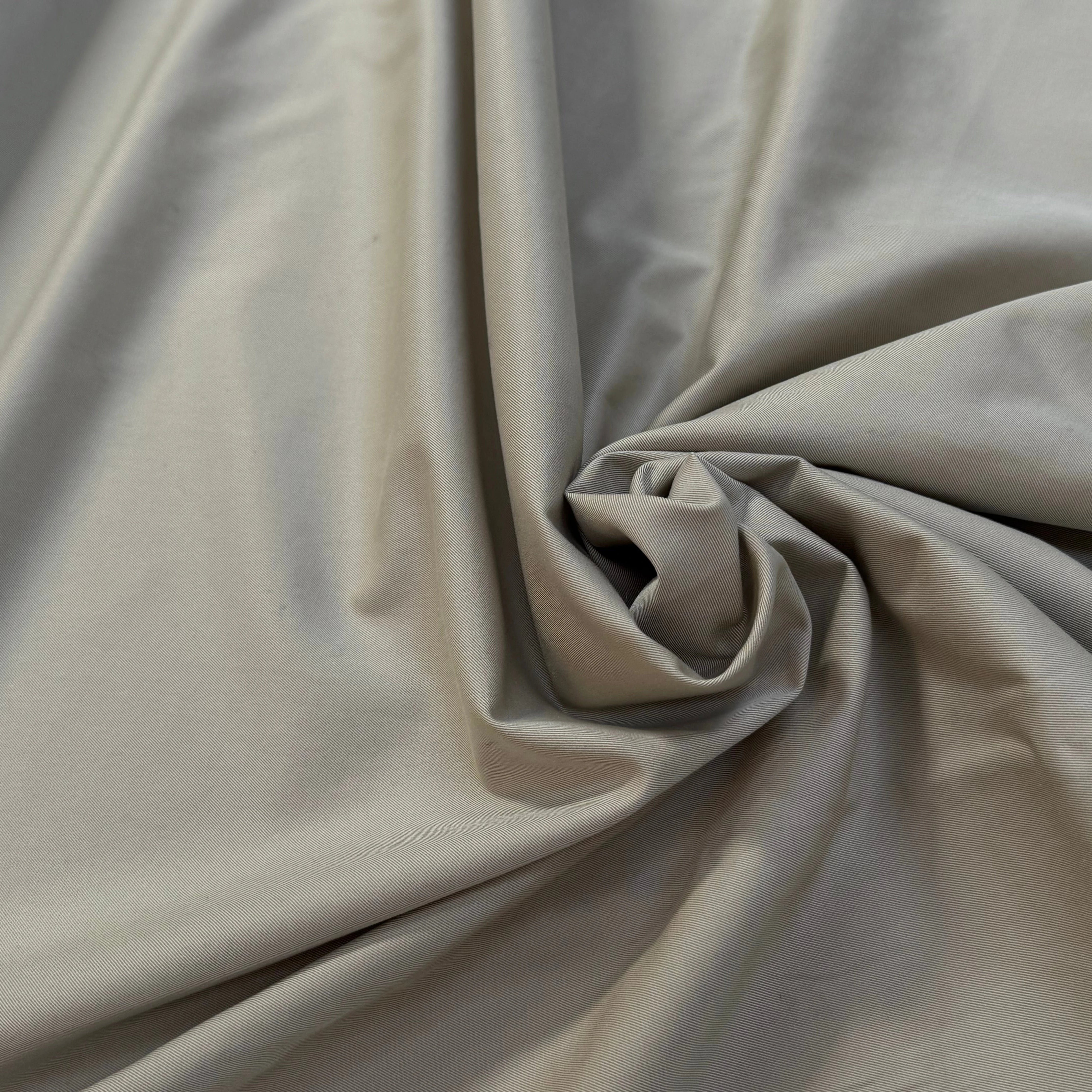 GABARDINE DE COTON FINEMENT SERGÉE TRÈS BELLE TENUE BEIGE - My Little Coupon