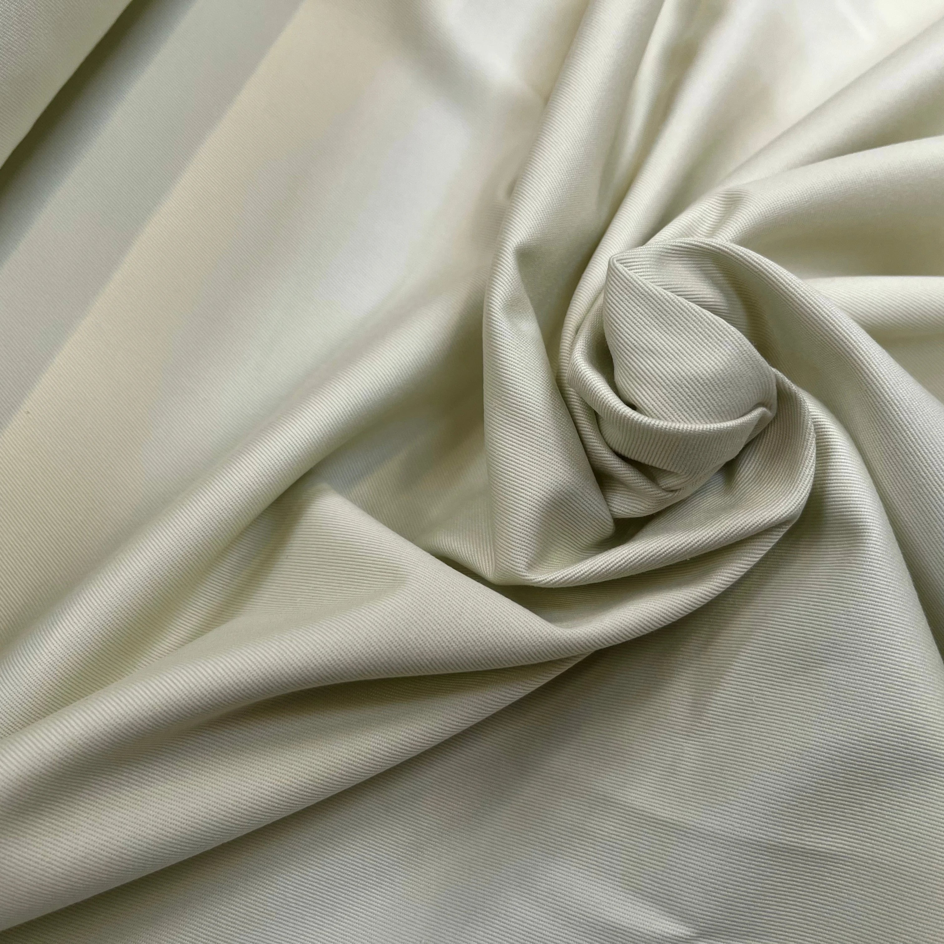 GABARDINE DE COTON LOURDE OYSTER - My Little Coupon