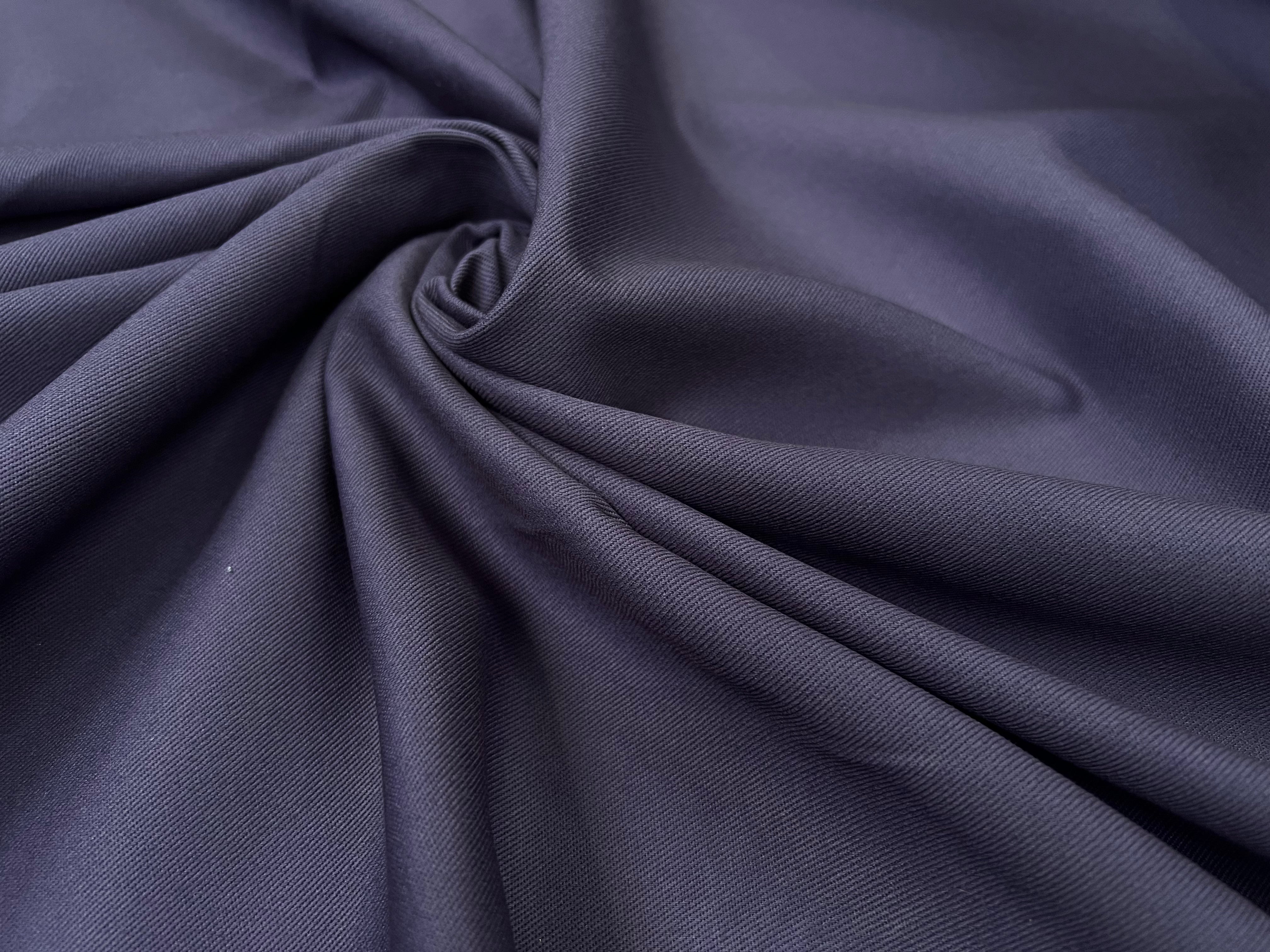 GABARDINE DE COTON MARINE - My Little Coupon