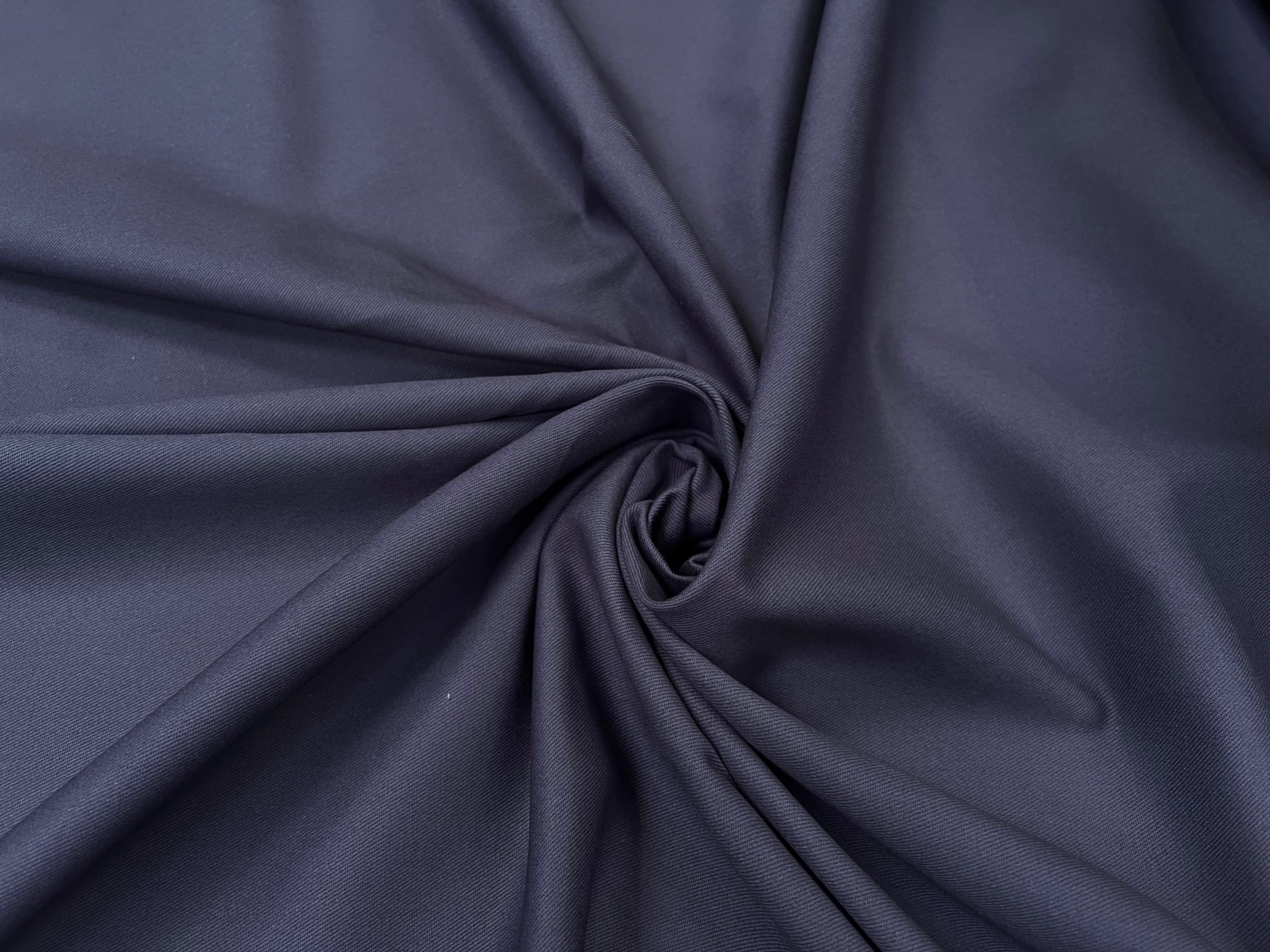 GABARDINE DE COTON MARINE - My Little Coupon