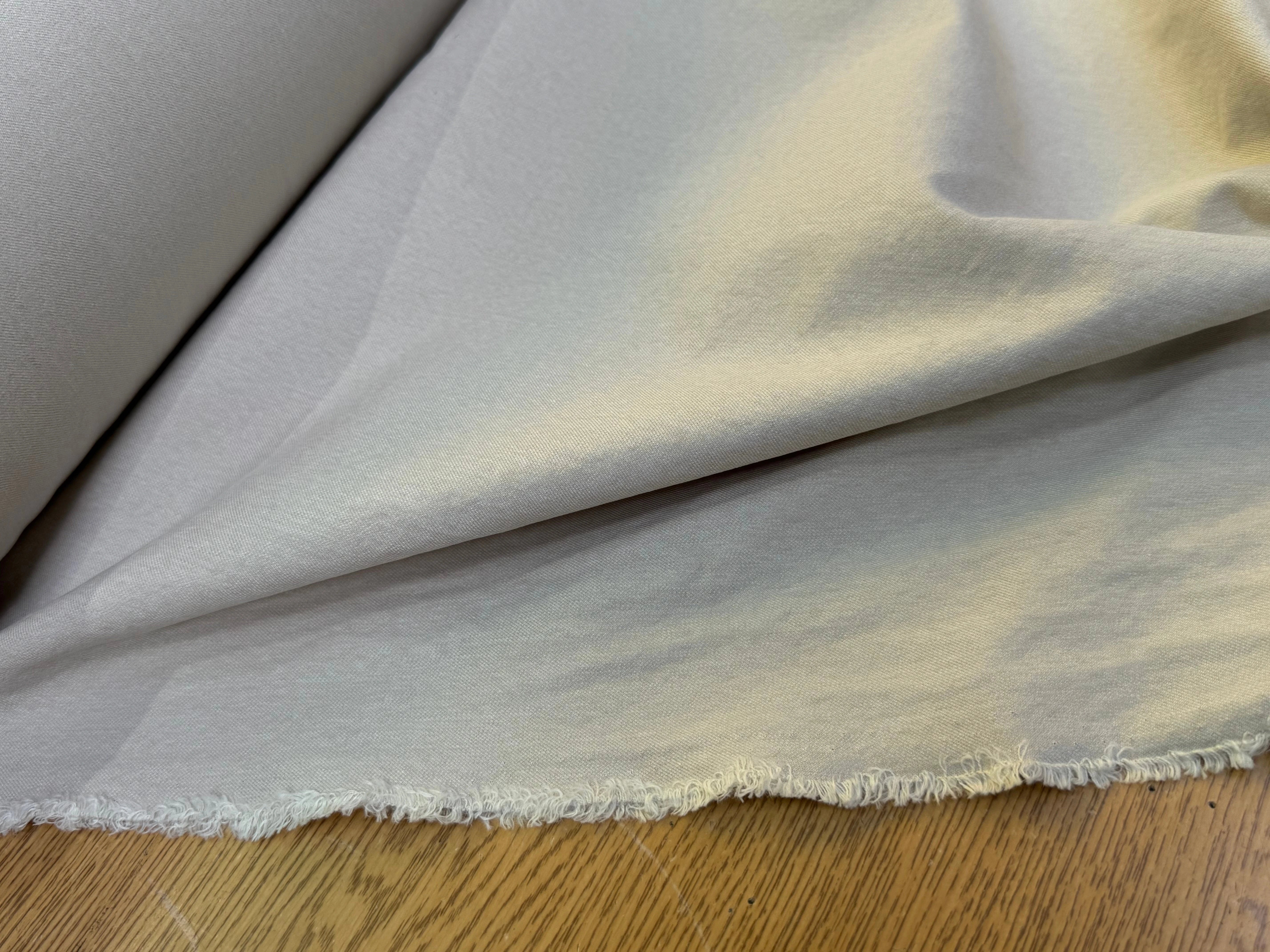 GABARDINE DE COTON QUALITÉ COUTURE BEIGE ÉCRU - My Little Coupon