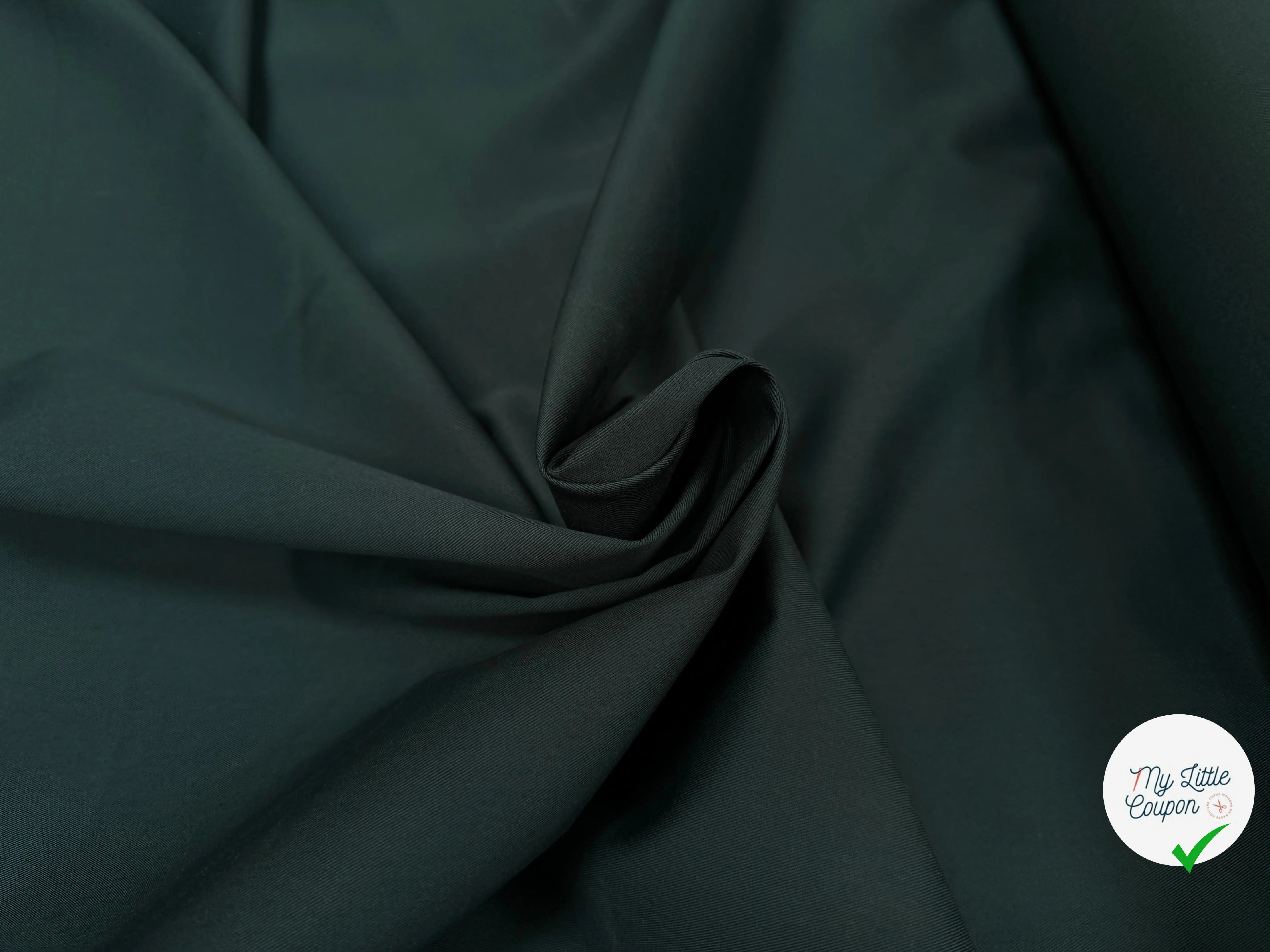 GABARDINE DE COTON SAPIN - My Little Coupon