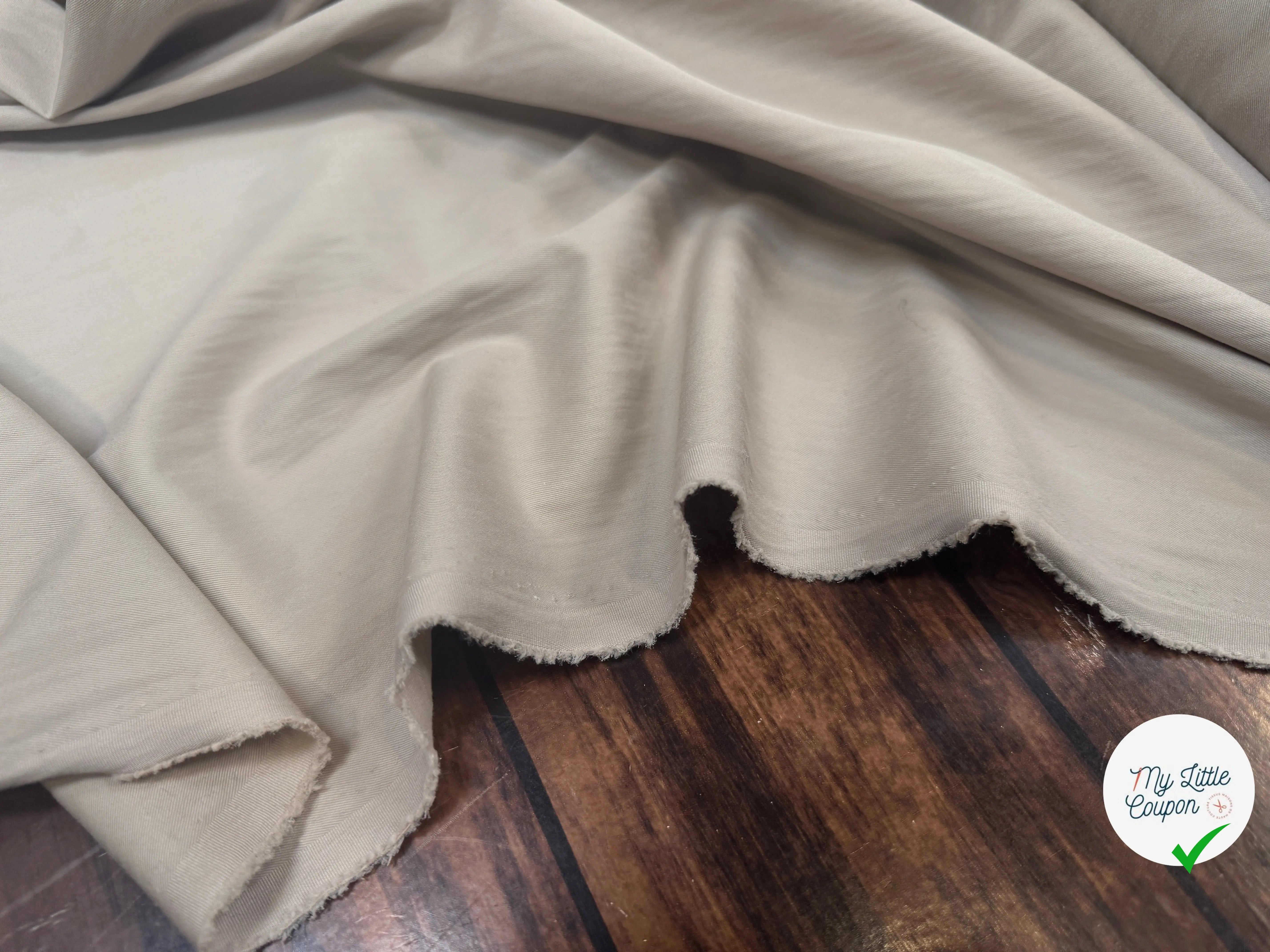 GABARDINE DE COTON SERGEE - My Little Coupon