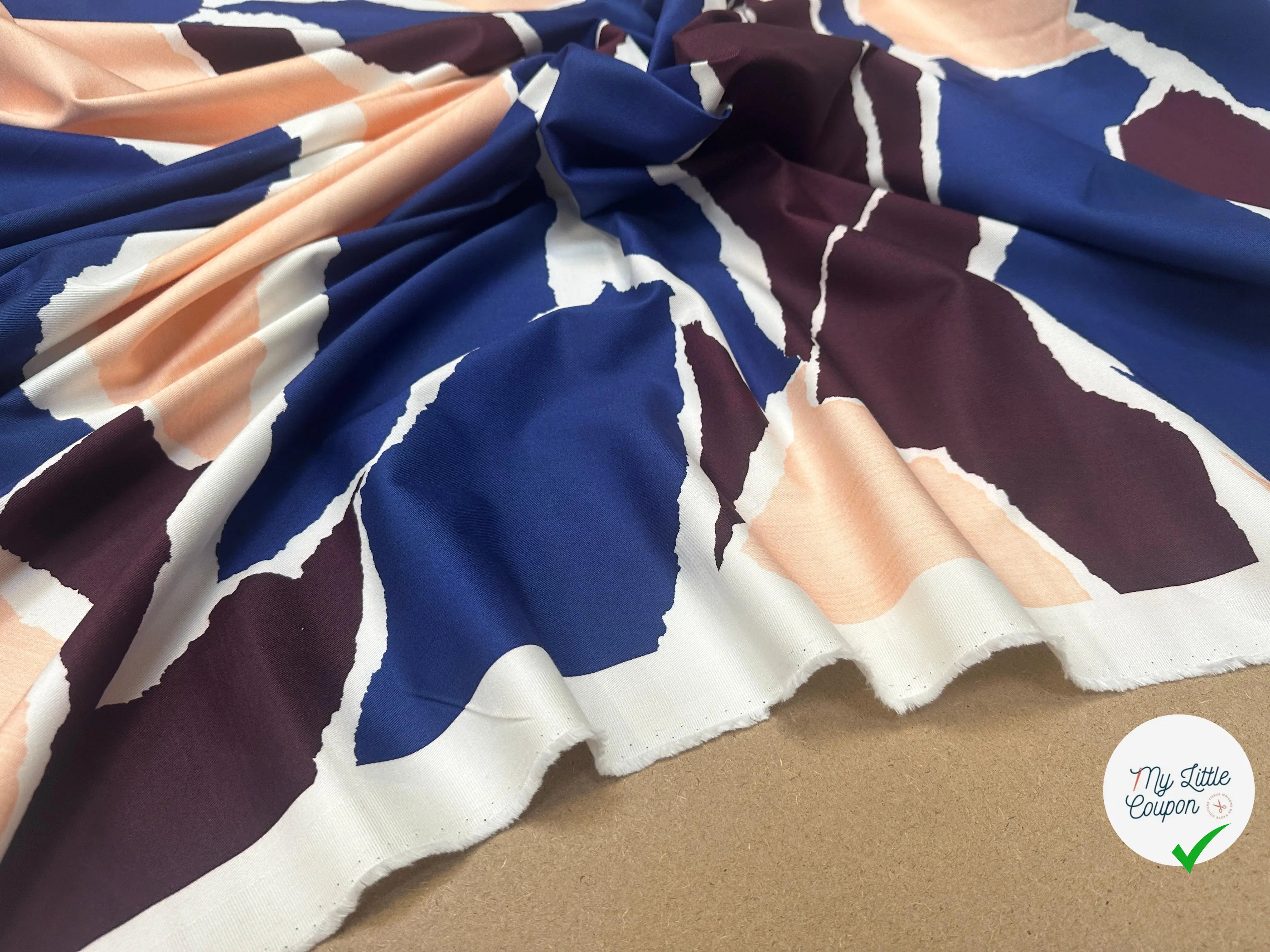 GABARDINE DE COTON STRECTH CAMOUFLAGE CONTEMPORAINÂ - My Little Coupon
