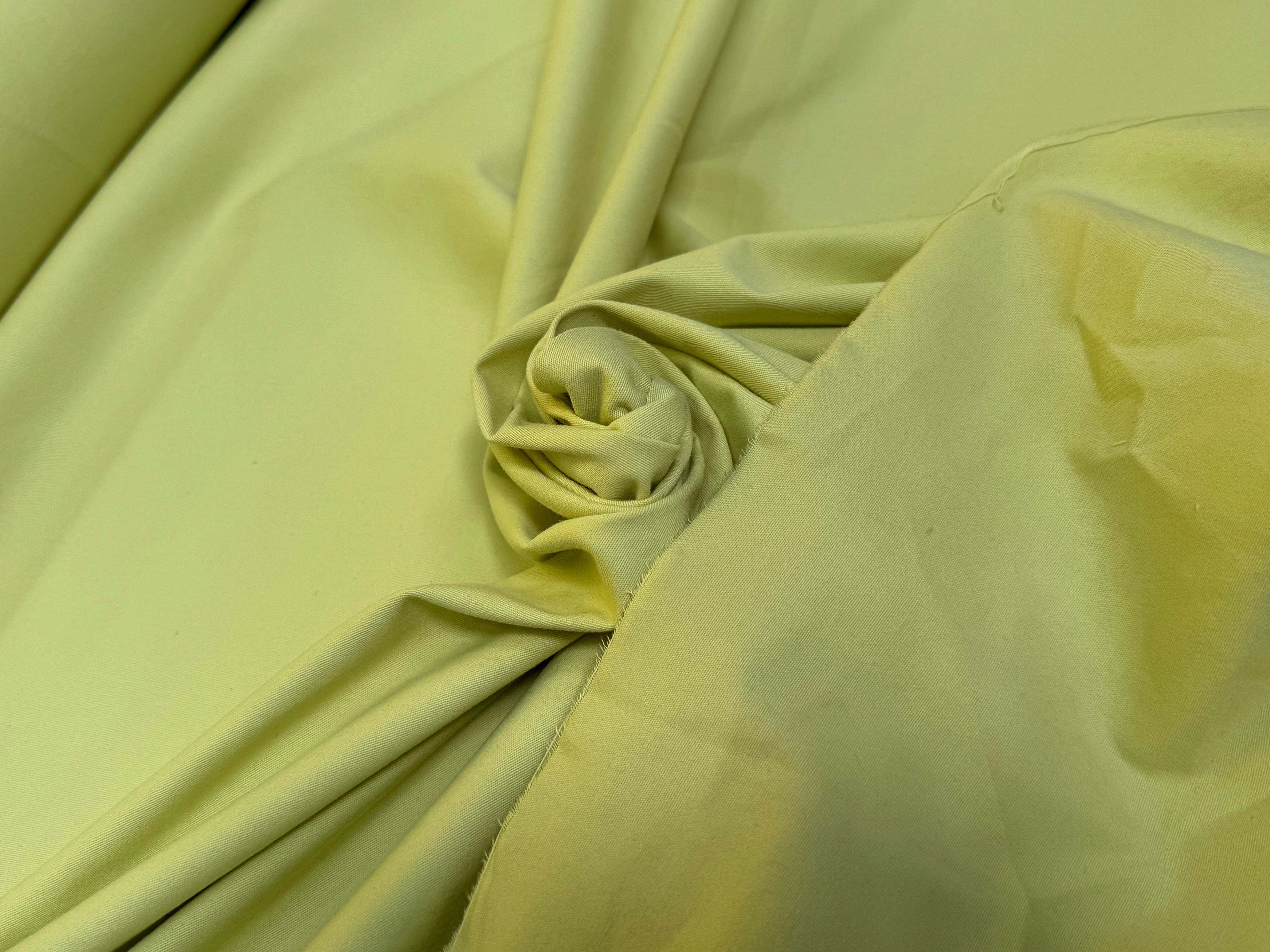 GABARDINE DE COTON SUBLIME BELLE TENUE LIMONADE ULTRA STRETCH - My Little Coupon