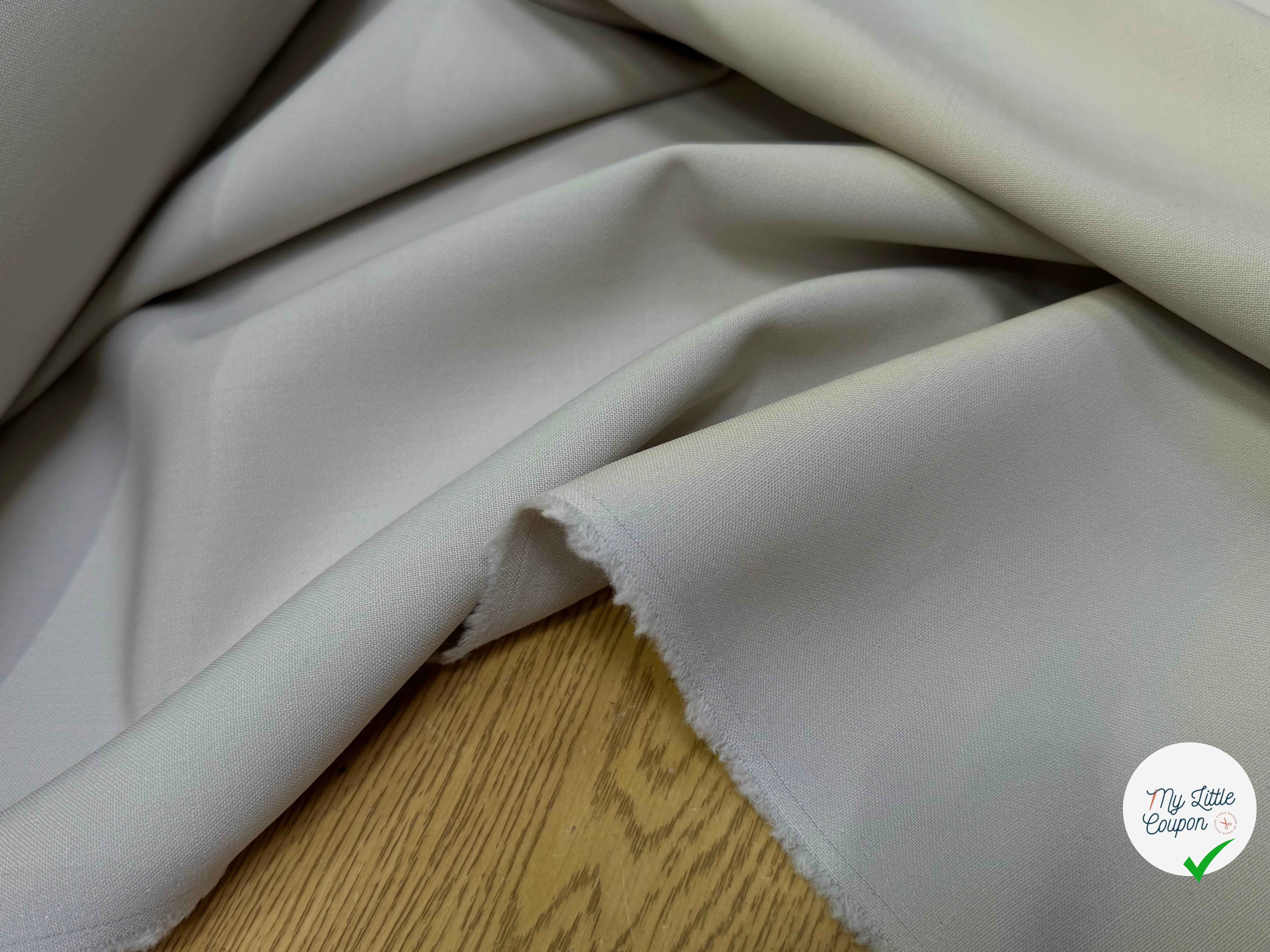 GABARDINE DE LAINE ULTRA BEAU TRÈS BELLE TENUE BEIGE SABLE - My Little Coupon