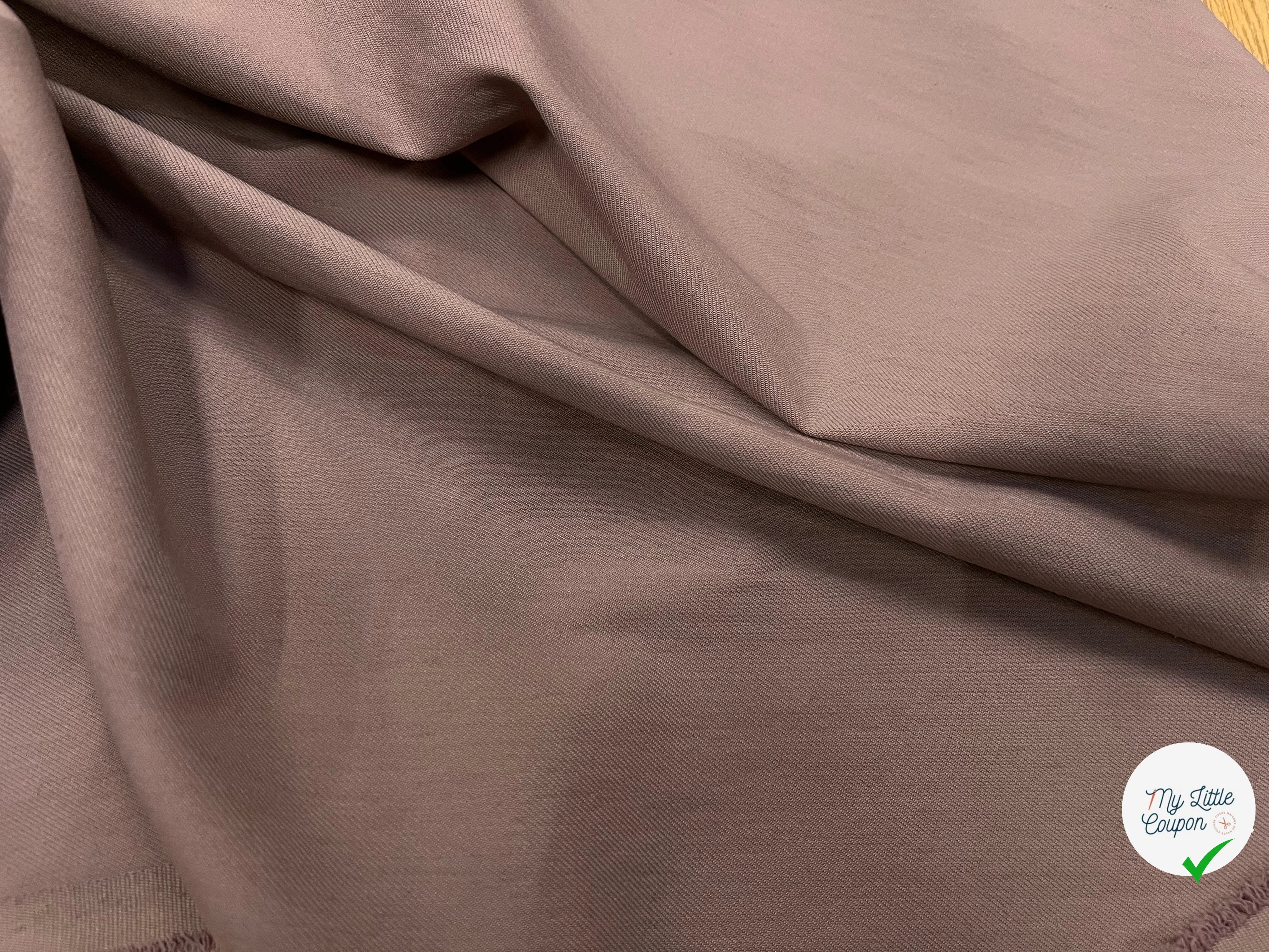 GABARDINE DENIM SOUPLE MOCHA 150CM - My Little Coupon