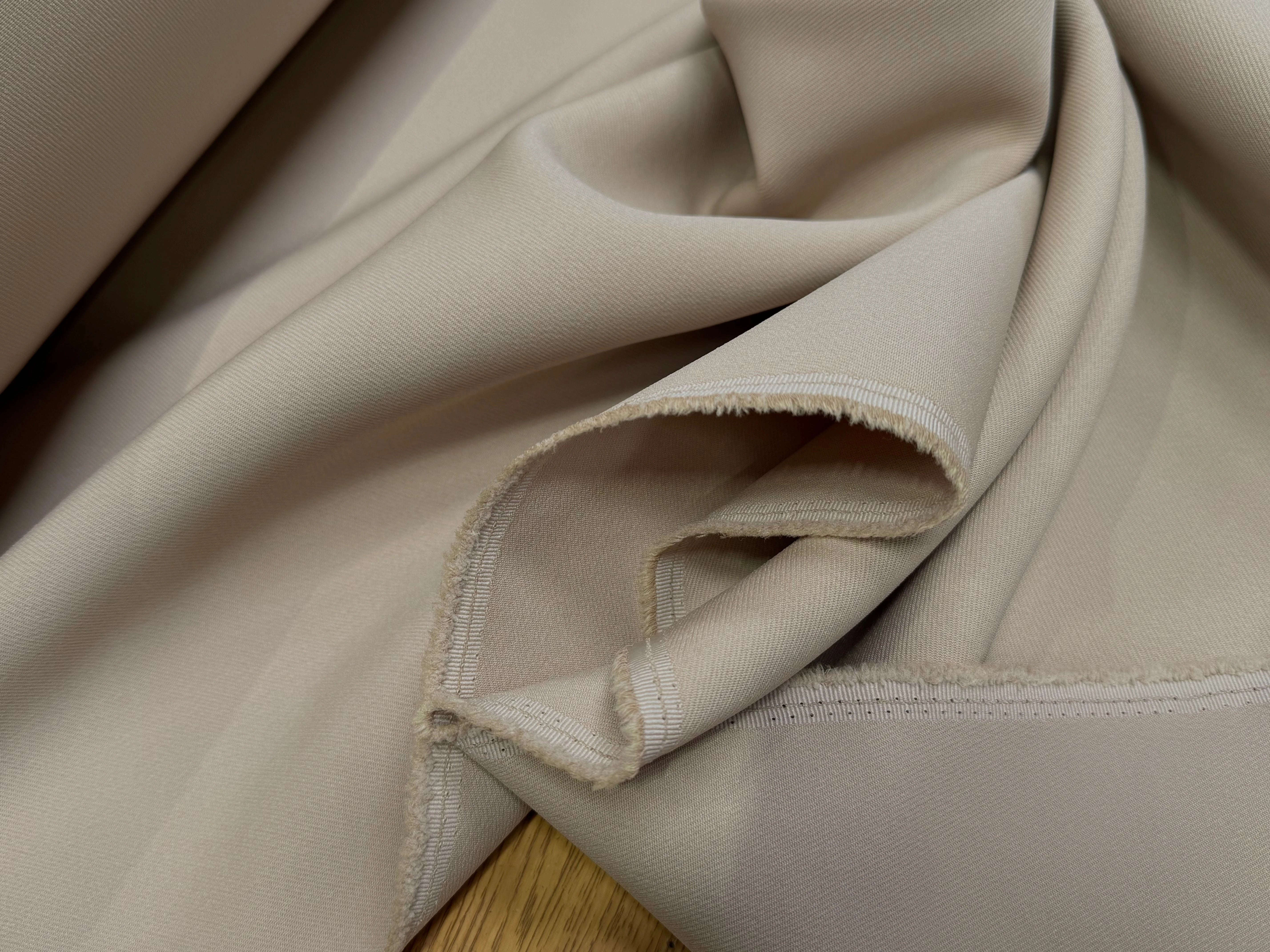 GABARDINE JAPAN BEIGE QUALITÉ COUTURE - My Little Coupon