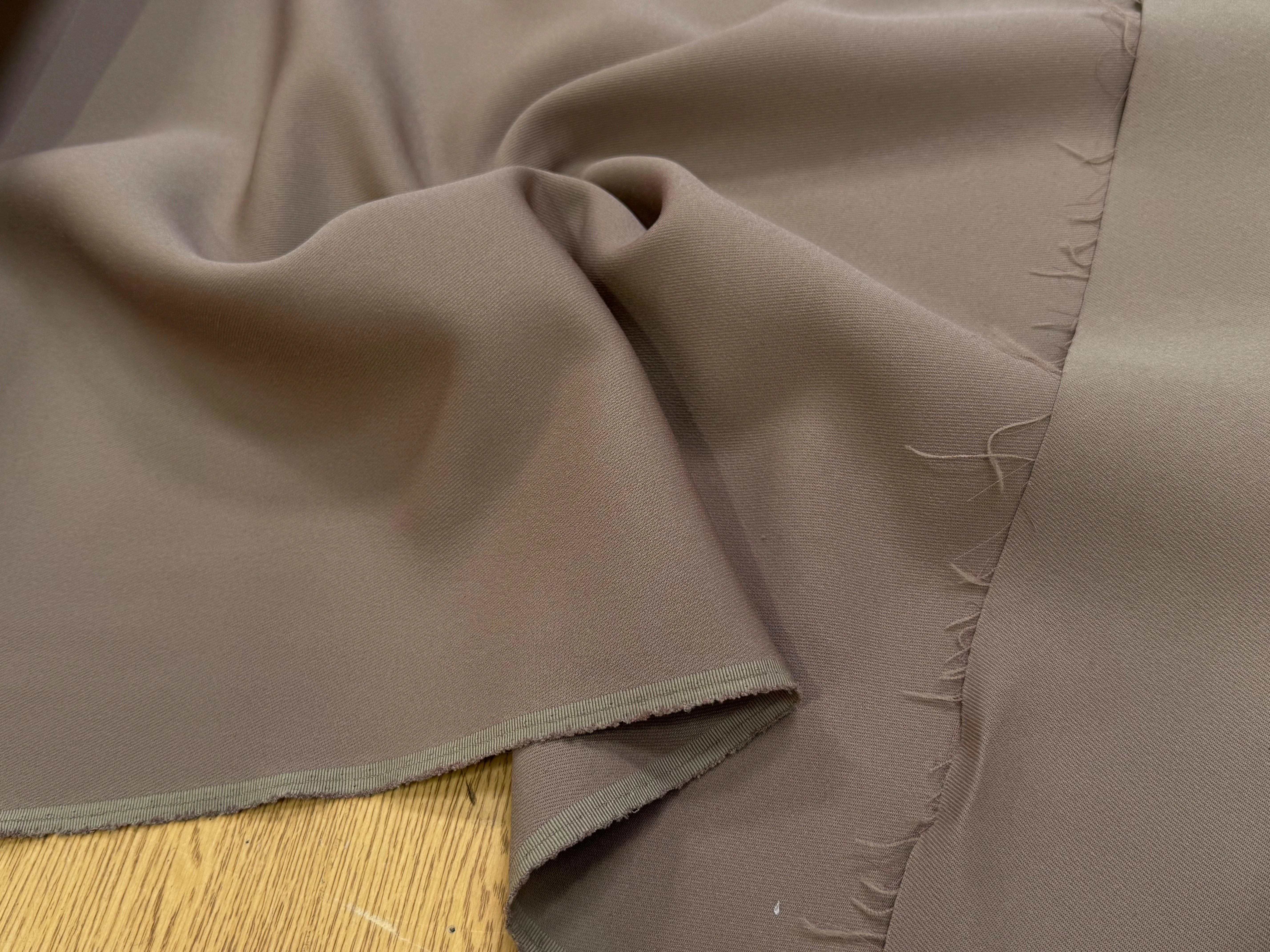 GABARDINE JAPON QUALITÉ COUTURE BEAU TOMBÉ CAFÉ - My Little Coupon