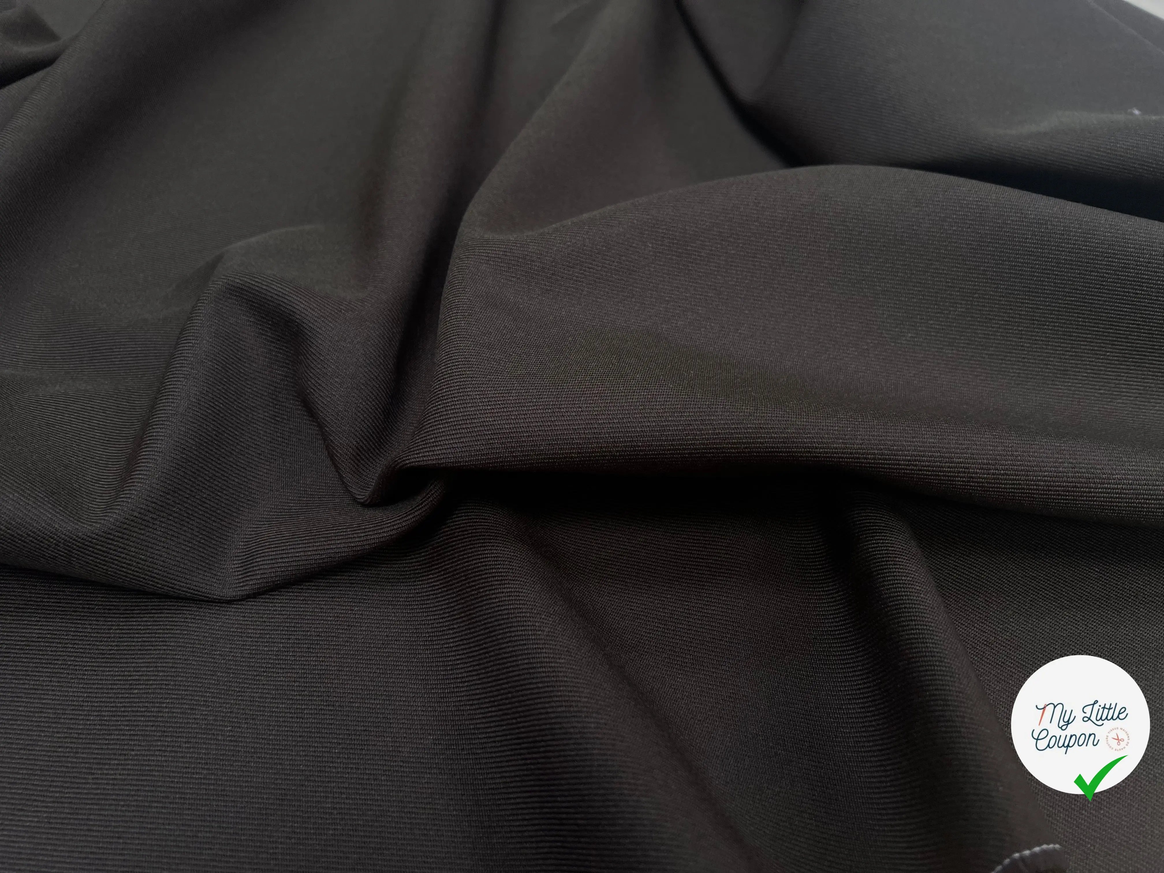 GABARDINE LAINE MÉLANGÉE KHAKI 56% LAINE VIERGE - My Little Coupon