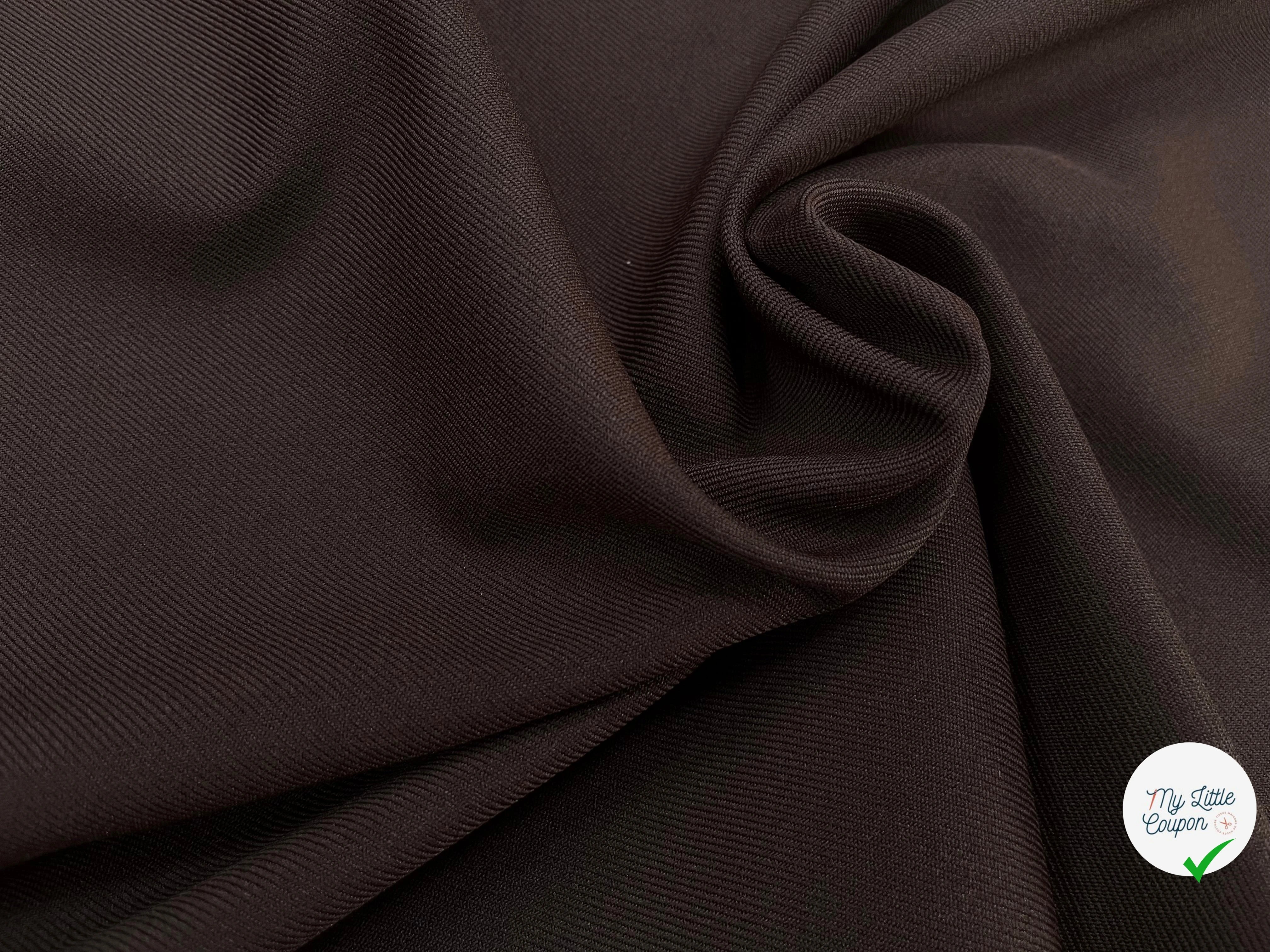GABARDINE LOURDE STRIÉE CHOCOLAT 1983 JAPAN - My Little Coupon