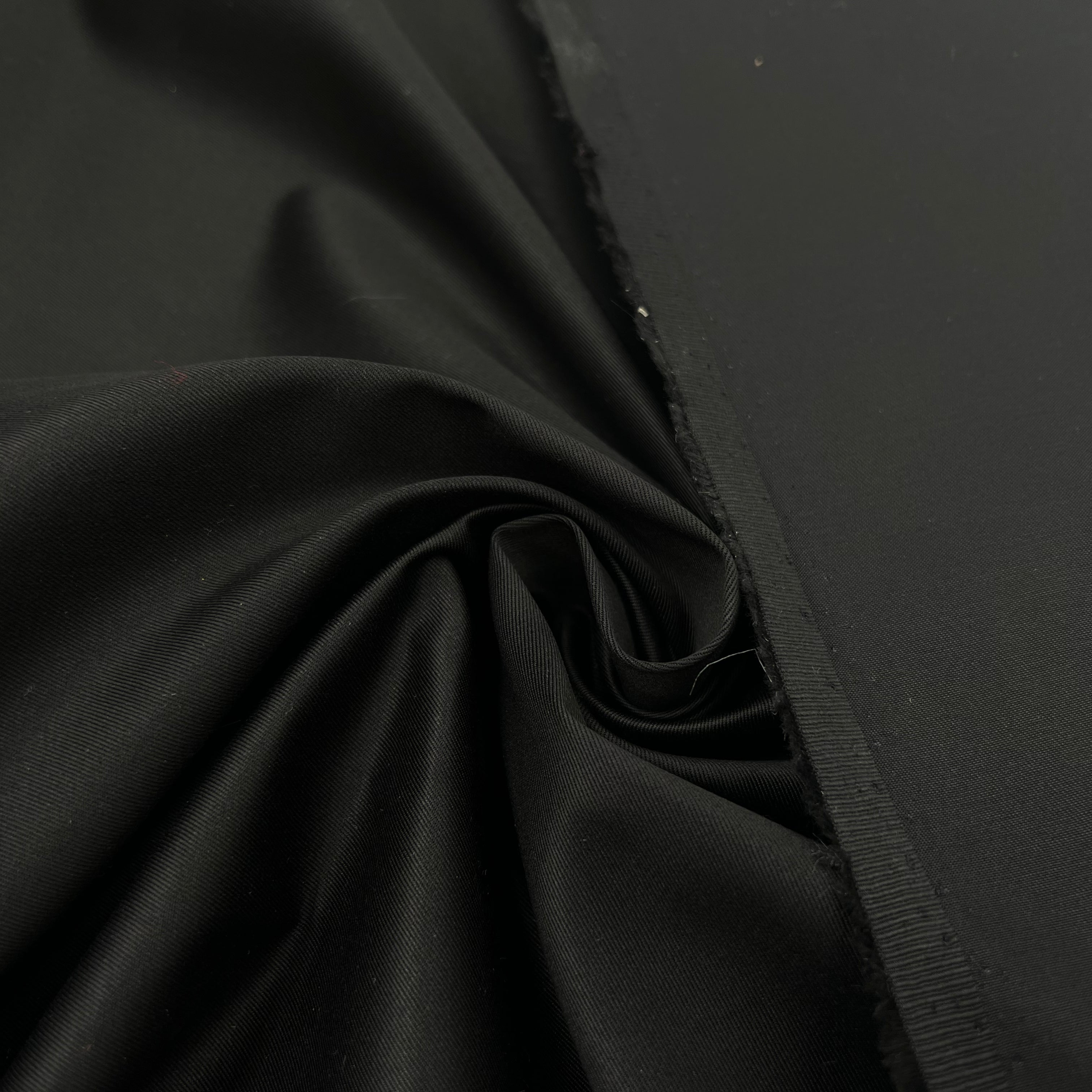GABARDINE POLYAMIDE TECHNIQUE NOIR MSO