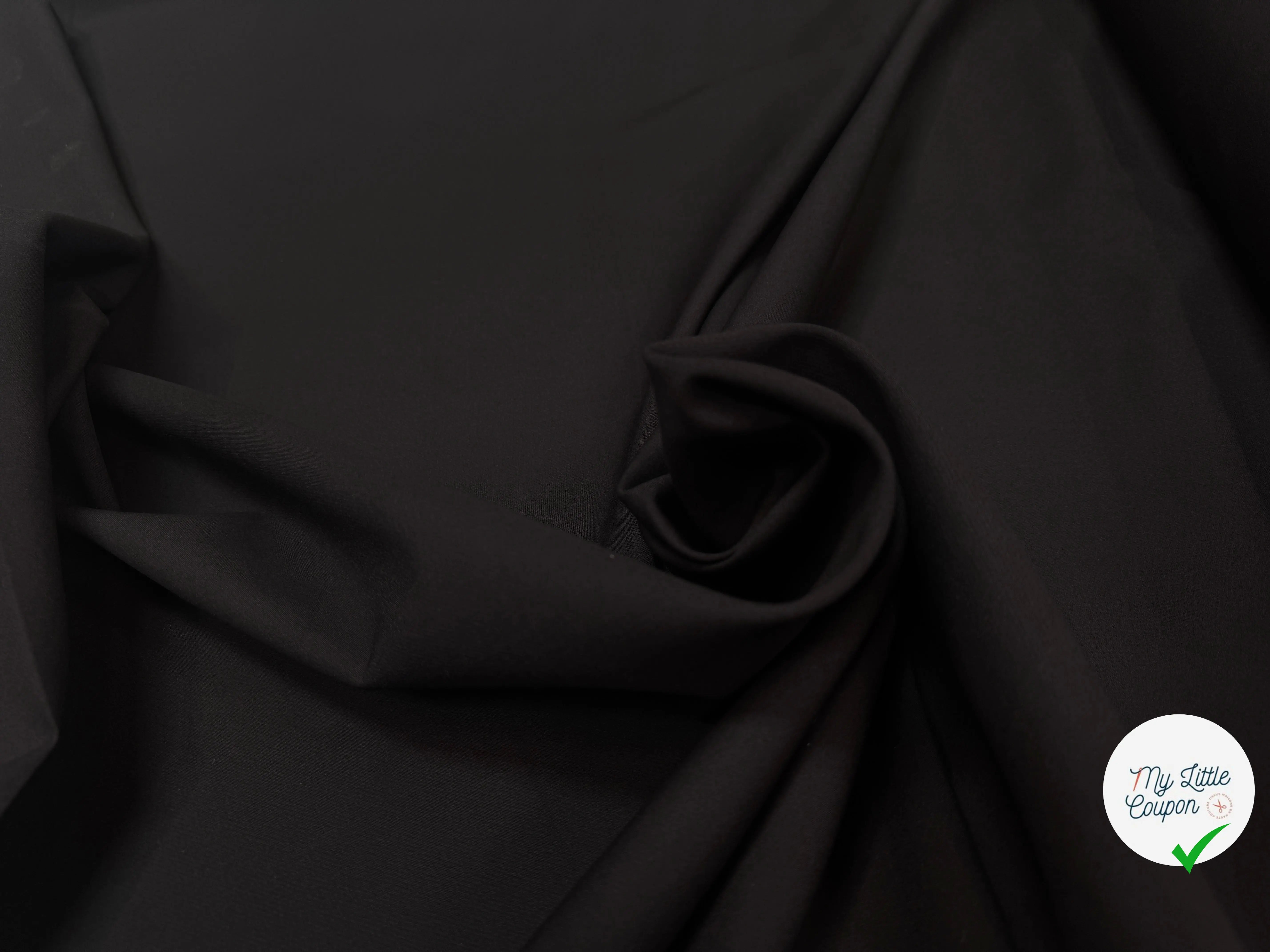 GABARDINE POLYESTER VISCOSE PRATO - My Little Coupon