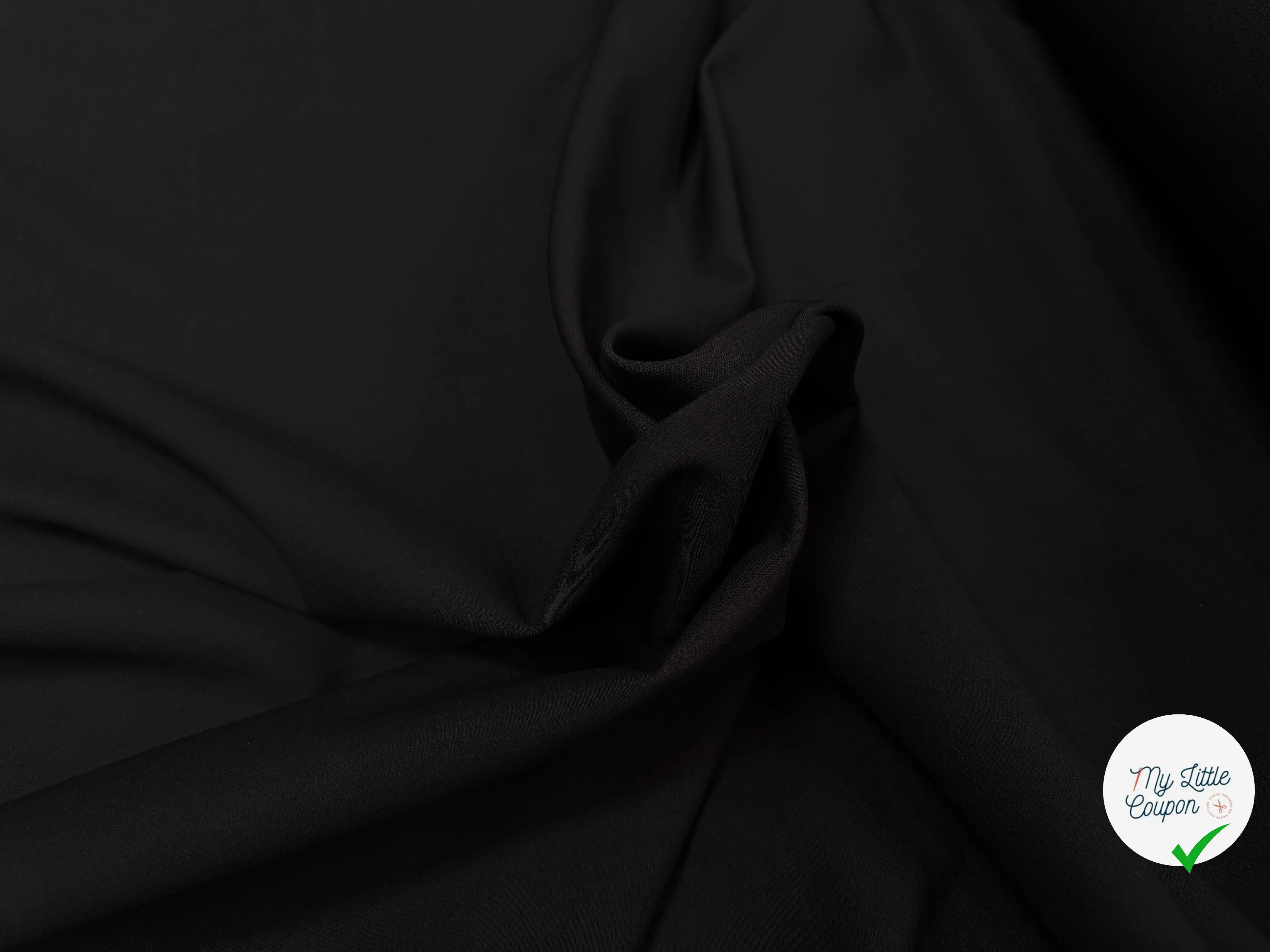 GABARDINE POLYESTER VISCOSE PRATO - My Little Coupon