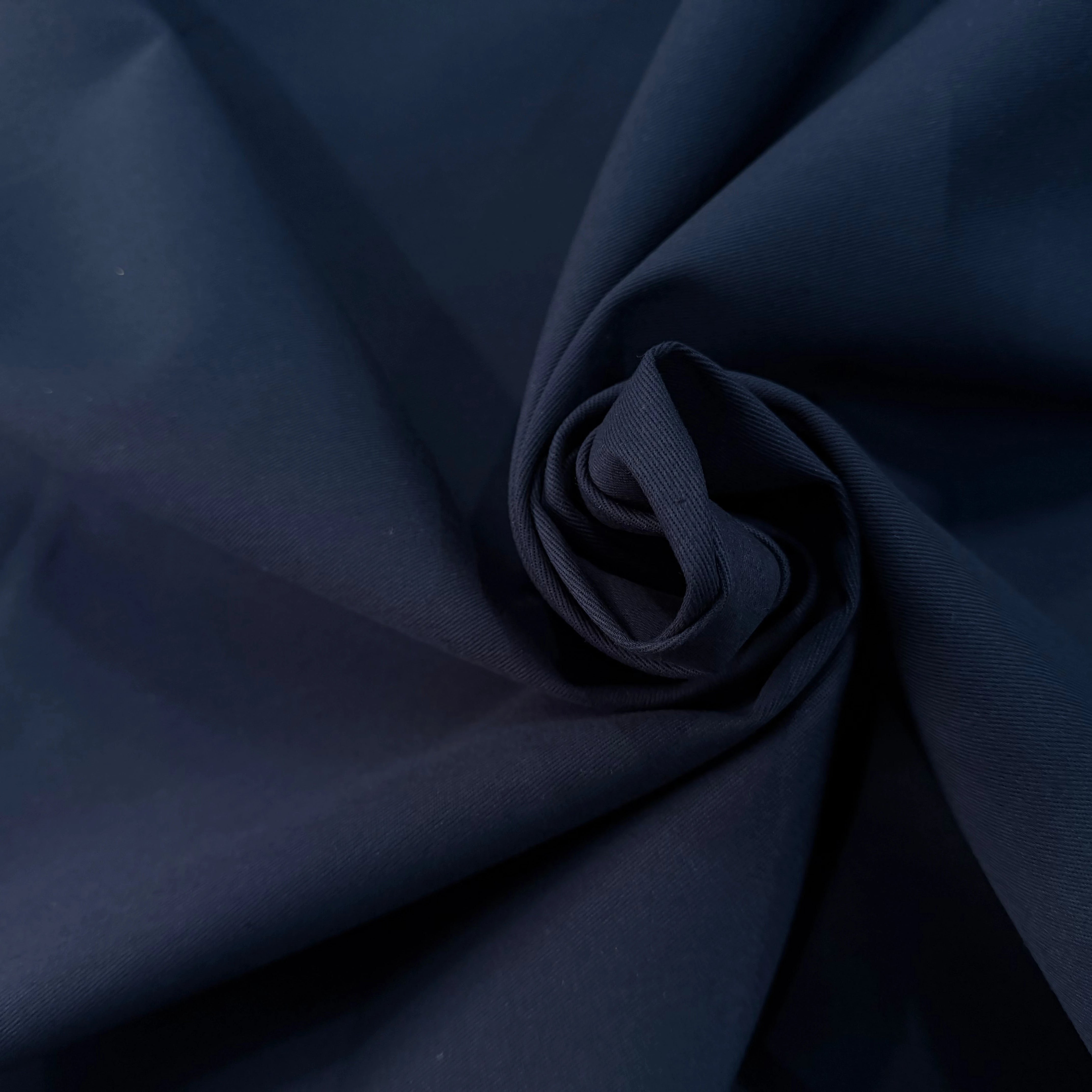 GABARDINE SERGÉE 100% COTON ENCRE 854 150 CM - My Little Coupon