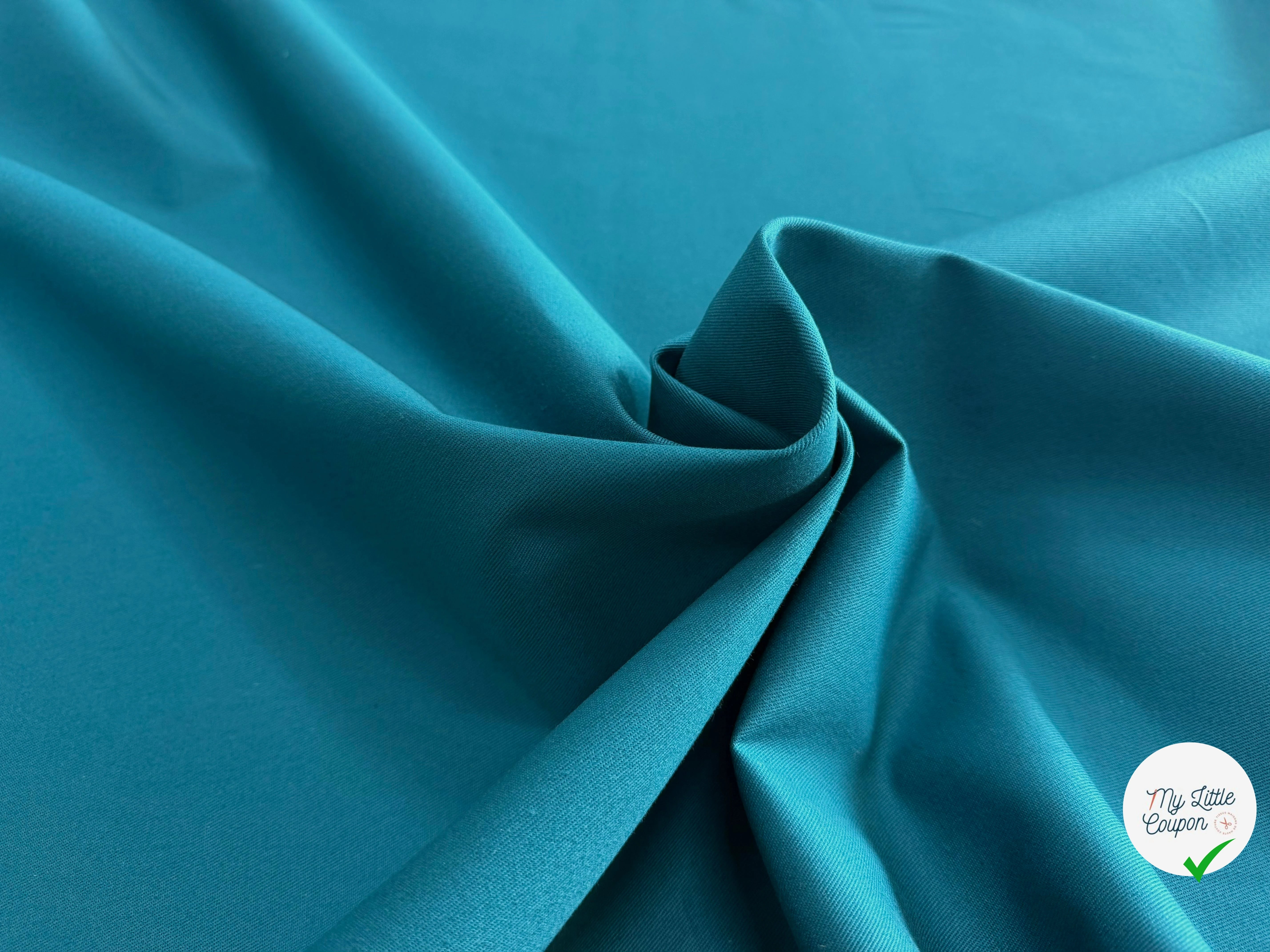 GABARDINE SERGÉE 100% COTON PAON 853 150 CM - My Little Coupon
