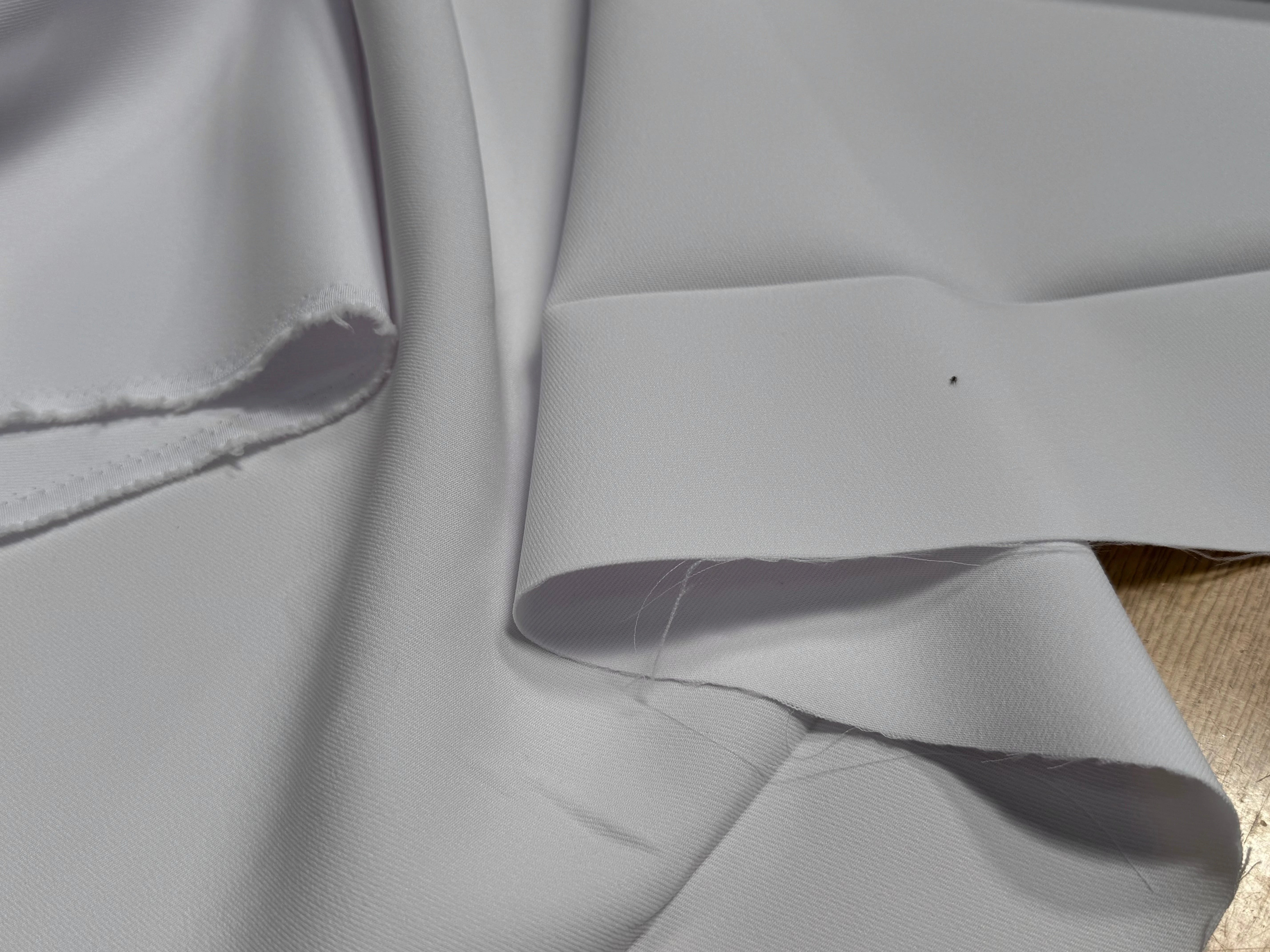 GABARDINE SOUPLE SERGÉE STRETCH BEAU TOMBÉ MIST JAPAN - My Little Coupon