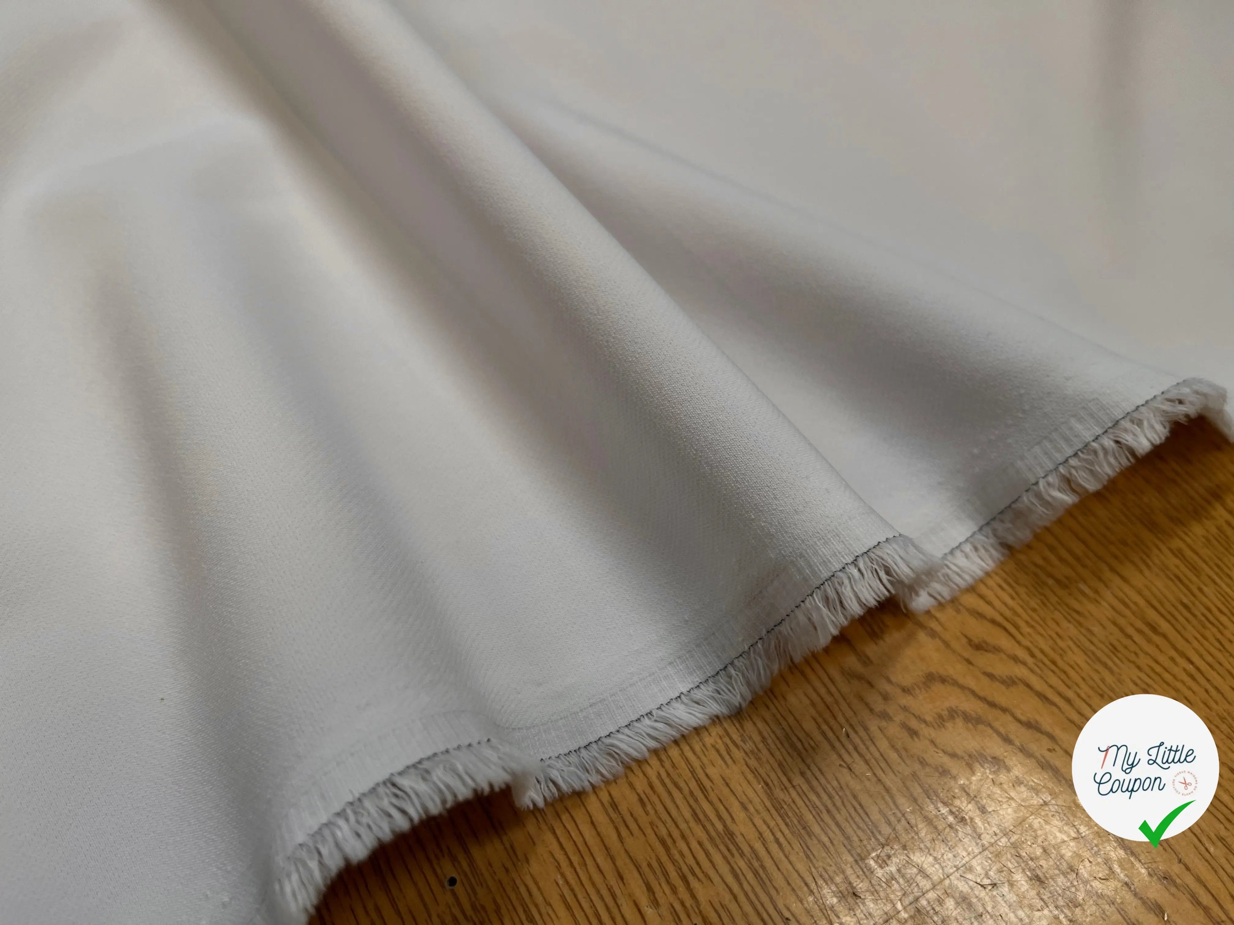 GABARDINE ULTRA STRETCH PEARL - My Little Coupon