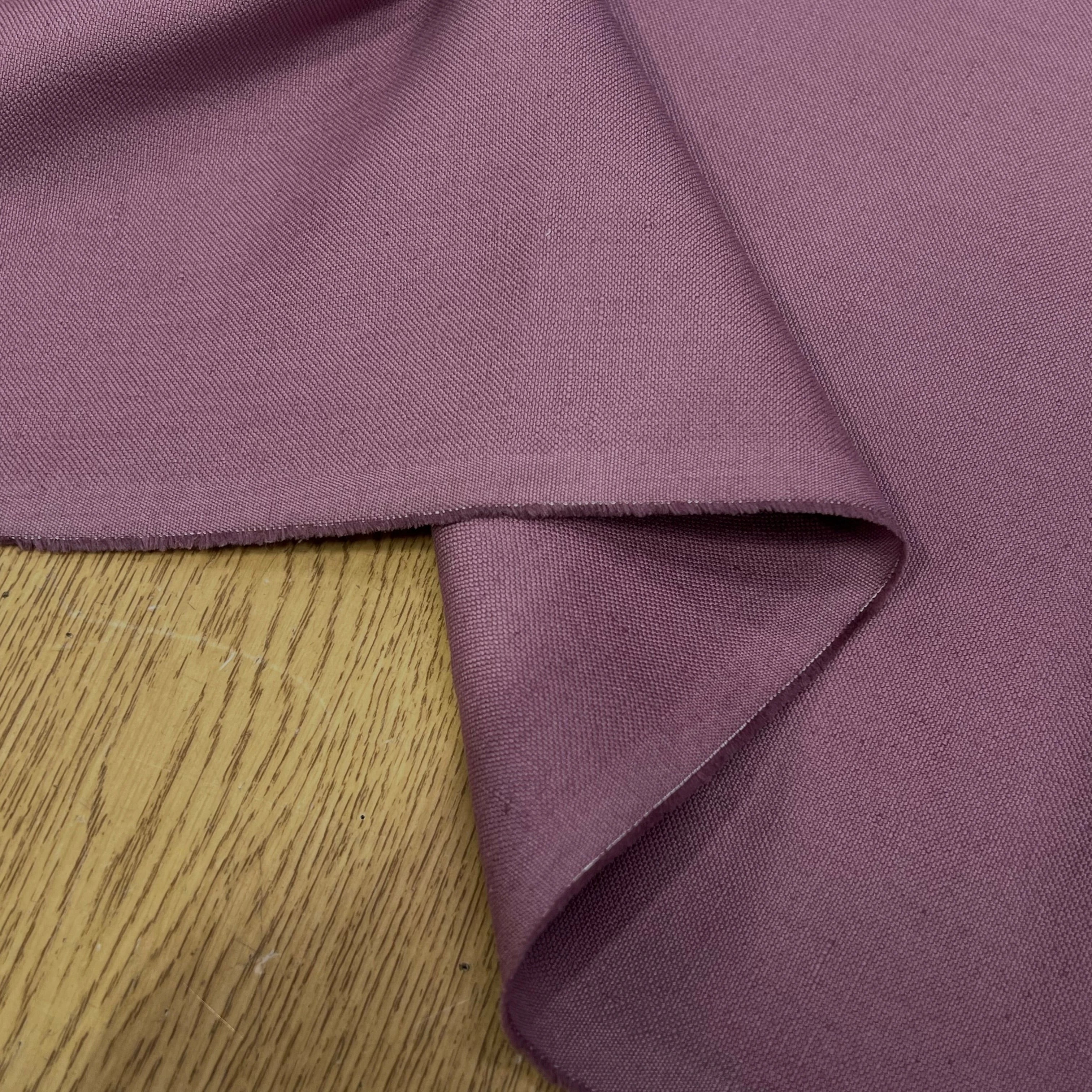 GABRDINE LOURDE BELLE TENUE VIOLET CLAIR 100% COTON 150CM - My Little Coupon