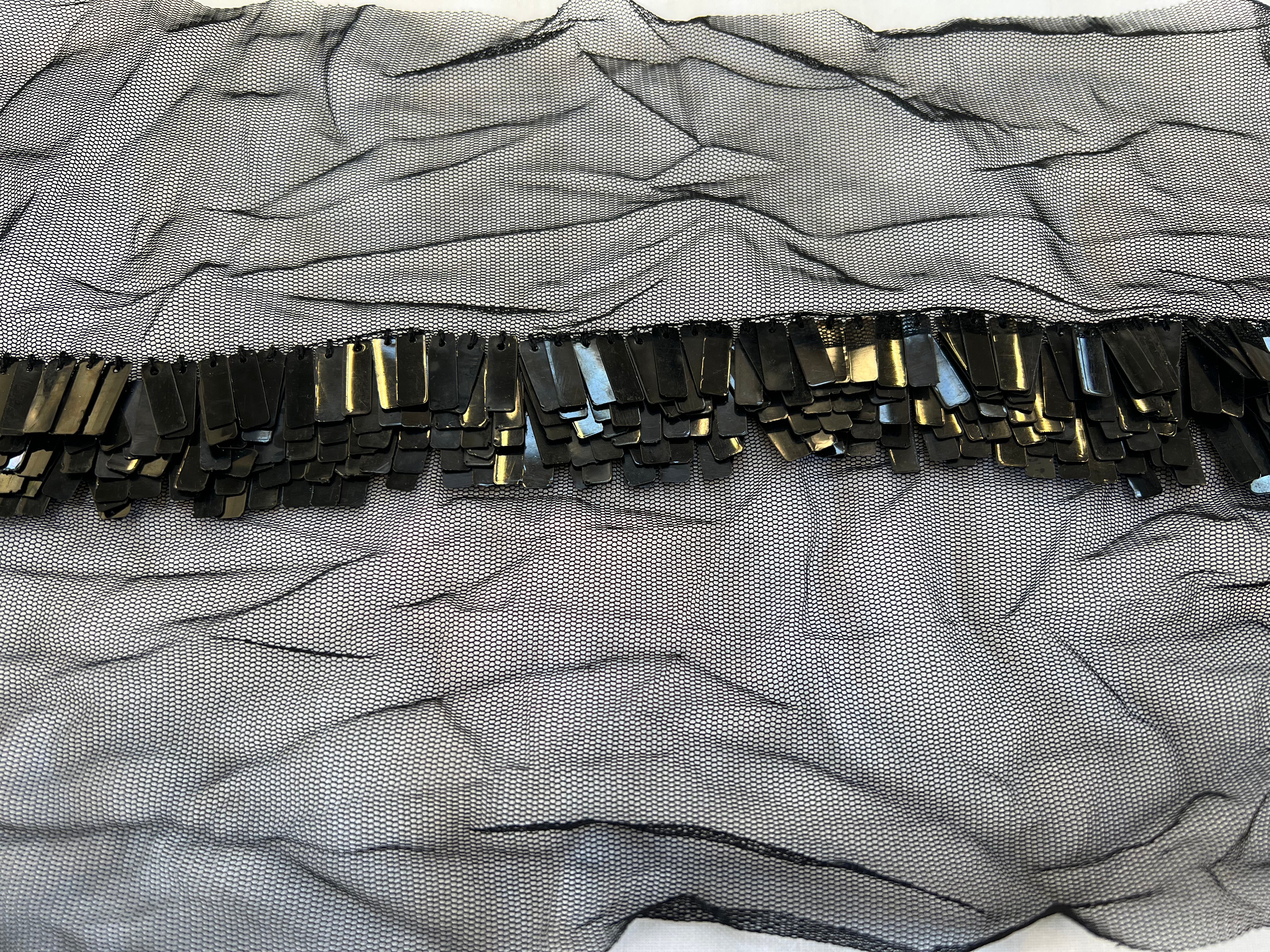 GALON DE TULLE AVEC PLAQUETTE BRODÉE - My Little Coupon