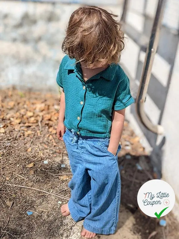 Gabian la chemisette | Du 3 au 12 ans | Marmaï Patterns - My Little Coupon - tissu - coudre