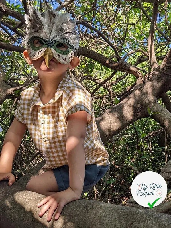 Gabian la chemisette | Du 3 au 12 ans | Marmaï Patterns - My Little Coupon - tissu - coudre