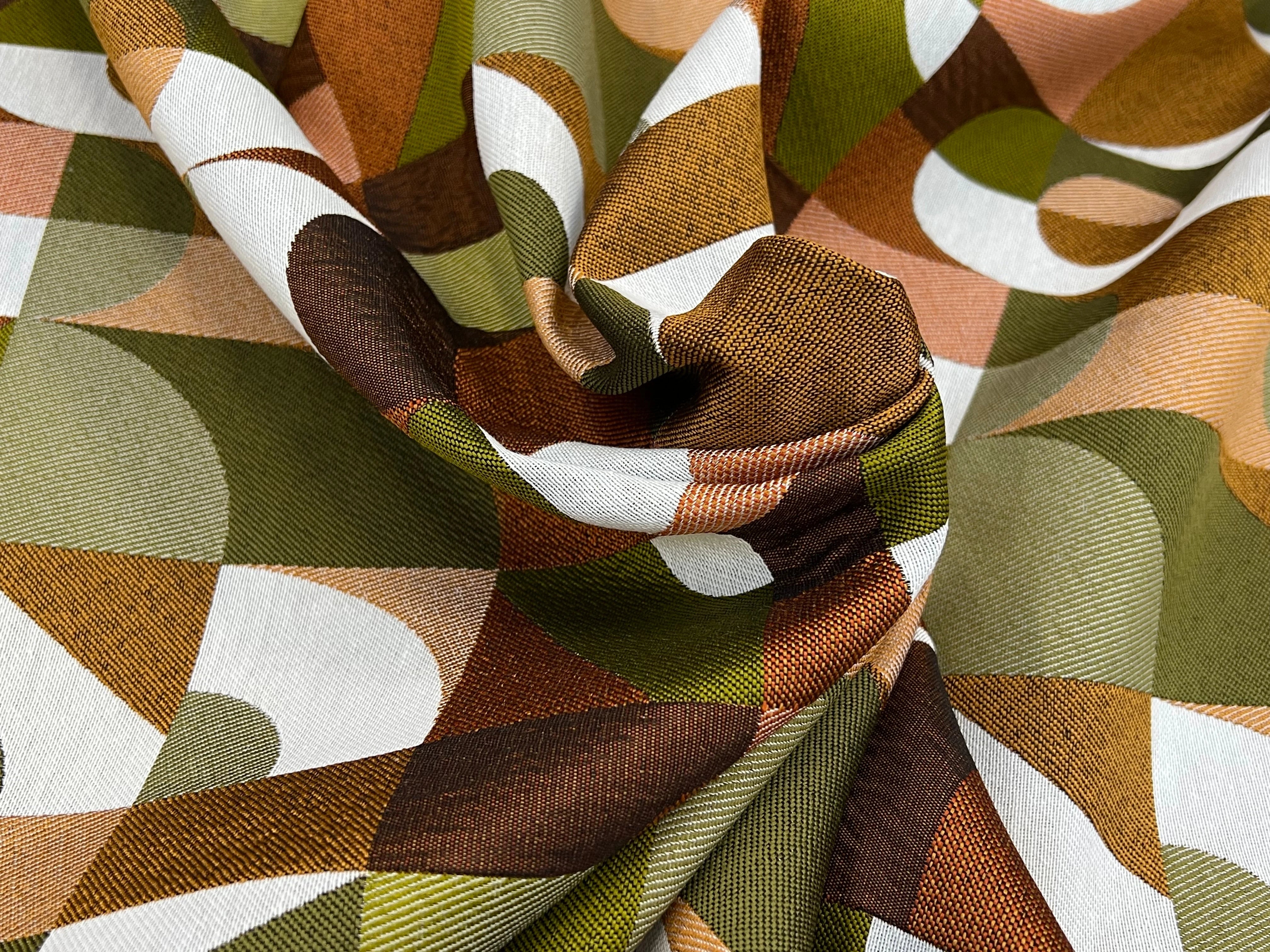JACQUARD ABSTRACT ALLOVER BRONZE 140 CM - My Little Coupon