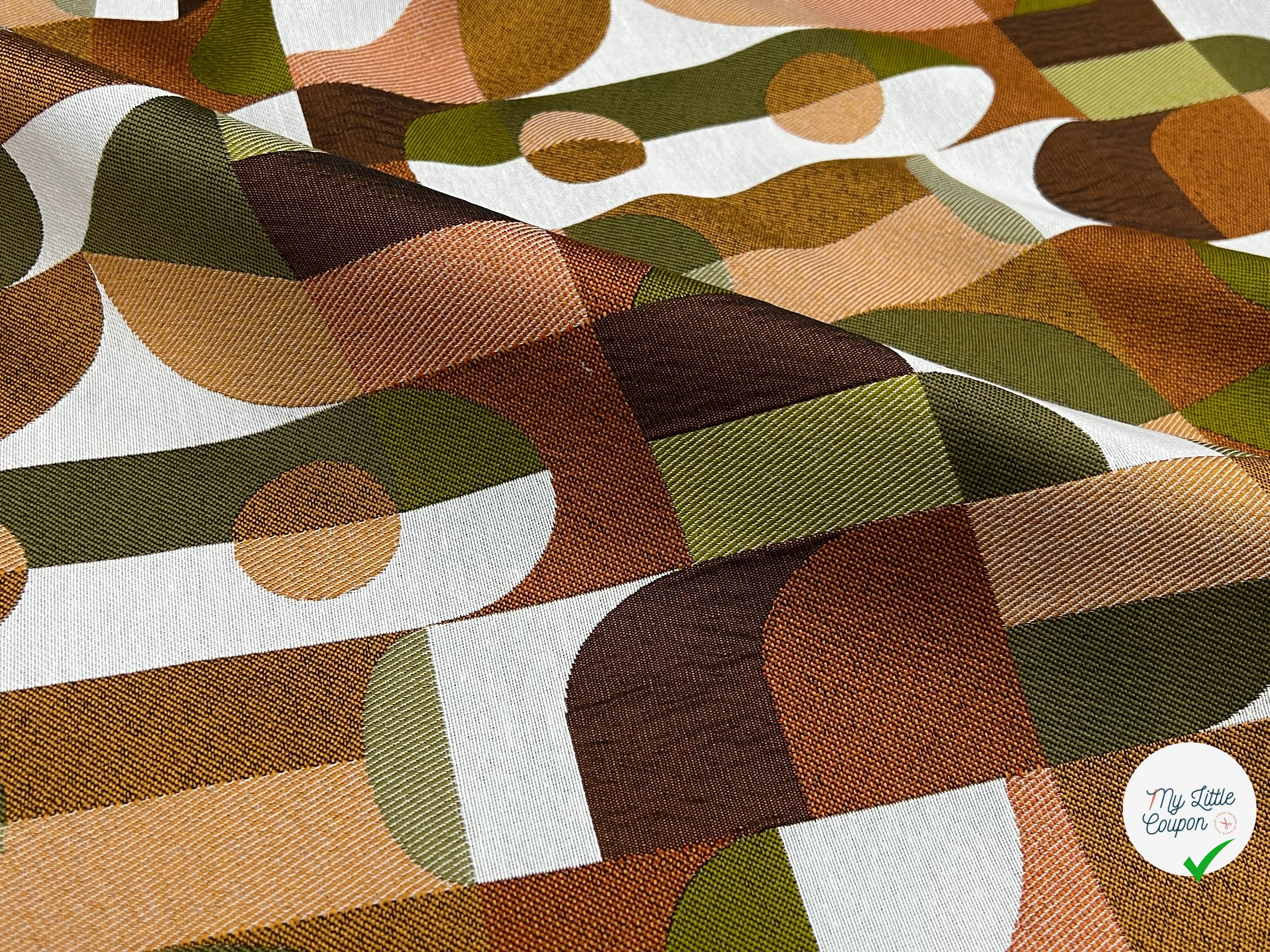 JACQUARD ABSTRACT ALLOVER BRONZE 140 CM - My Little Coupon