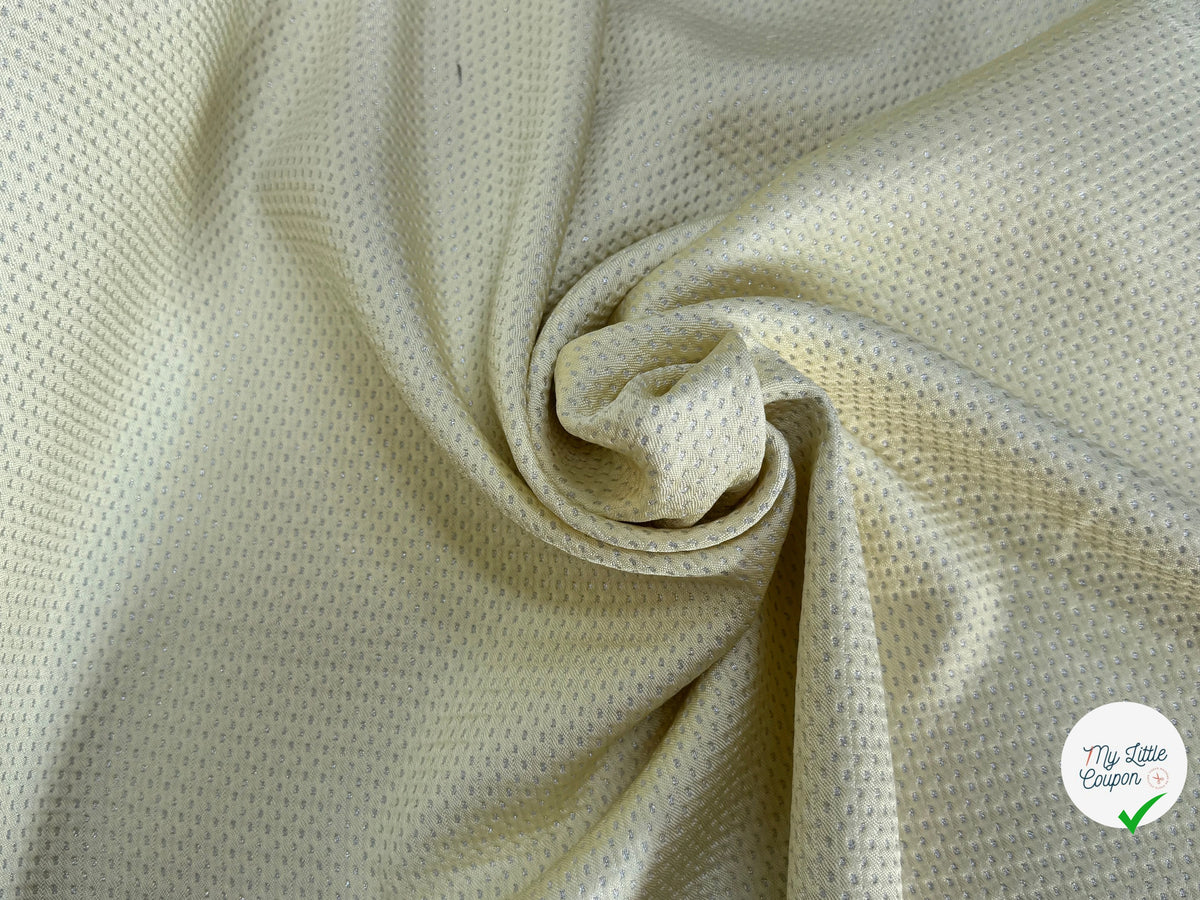 JACQUARD ÉPAIS VANILLE BEURRE - My Little Coupon