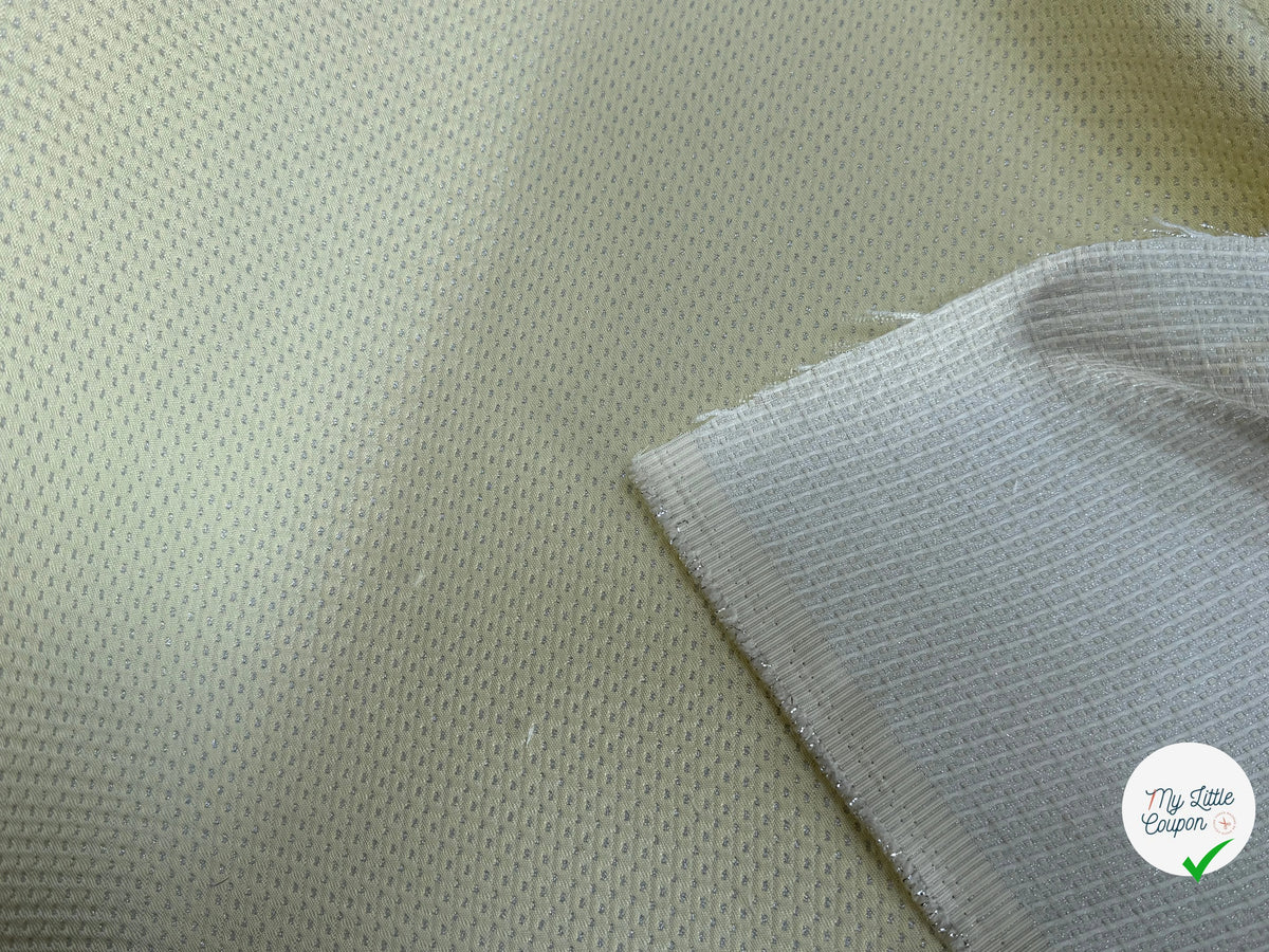 JACQUARD ÉPAIS VANILLE BEURRE - My Little Coupon