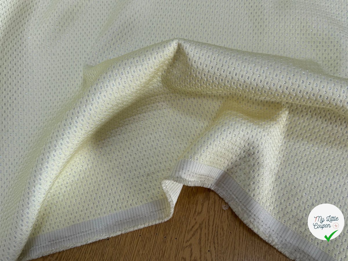 JACQUARD ÉPAIS VANILLE BEURRE - My Little Coupon
