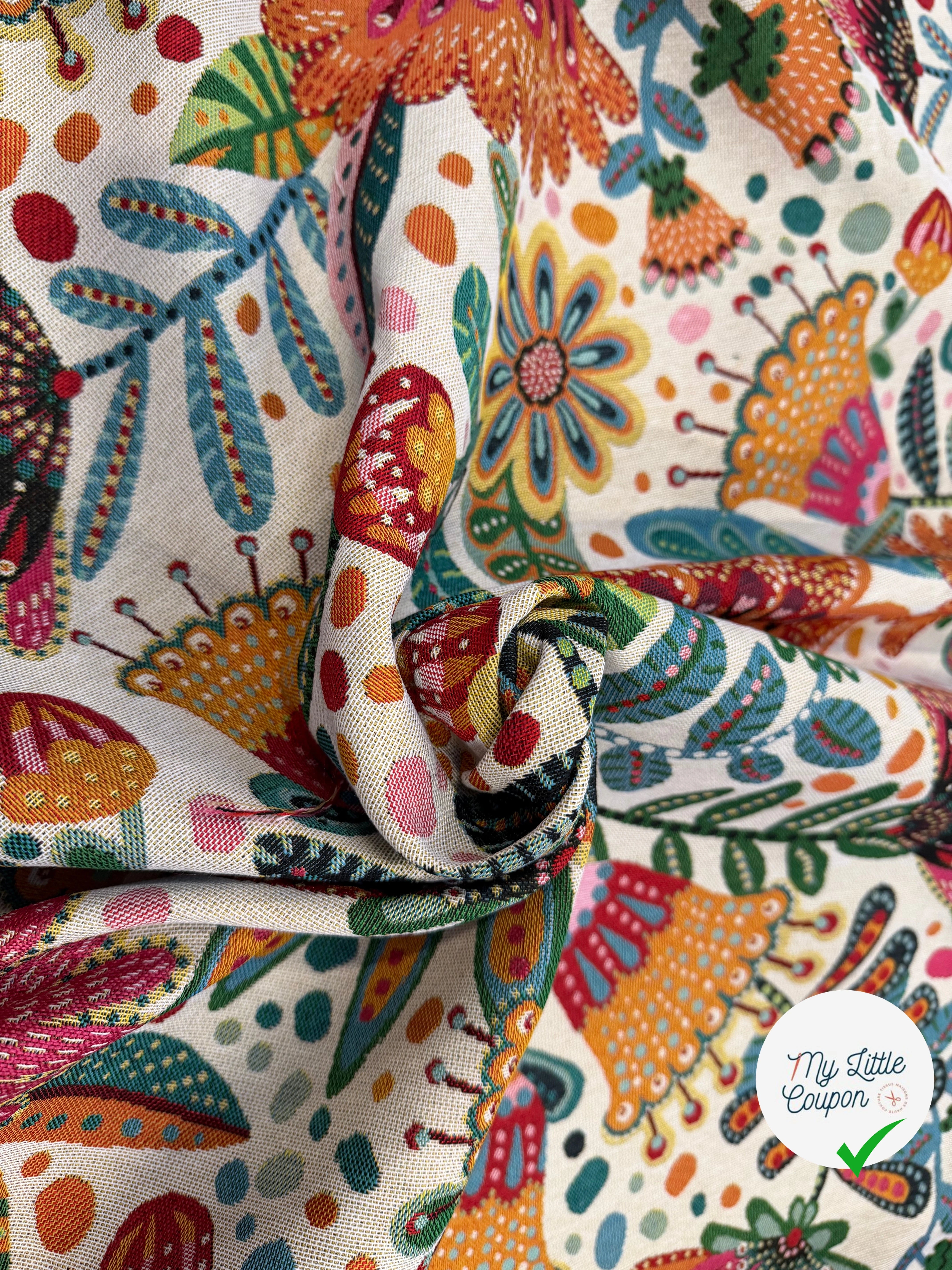 JACQUARD GINA MULZ 140 CM - My Little Coupon