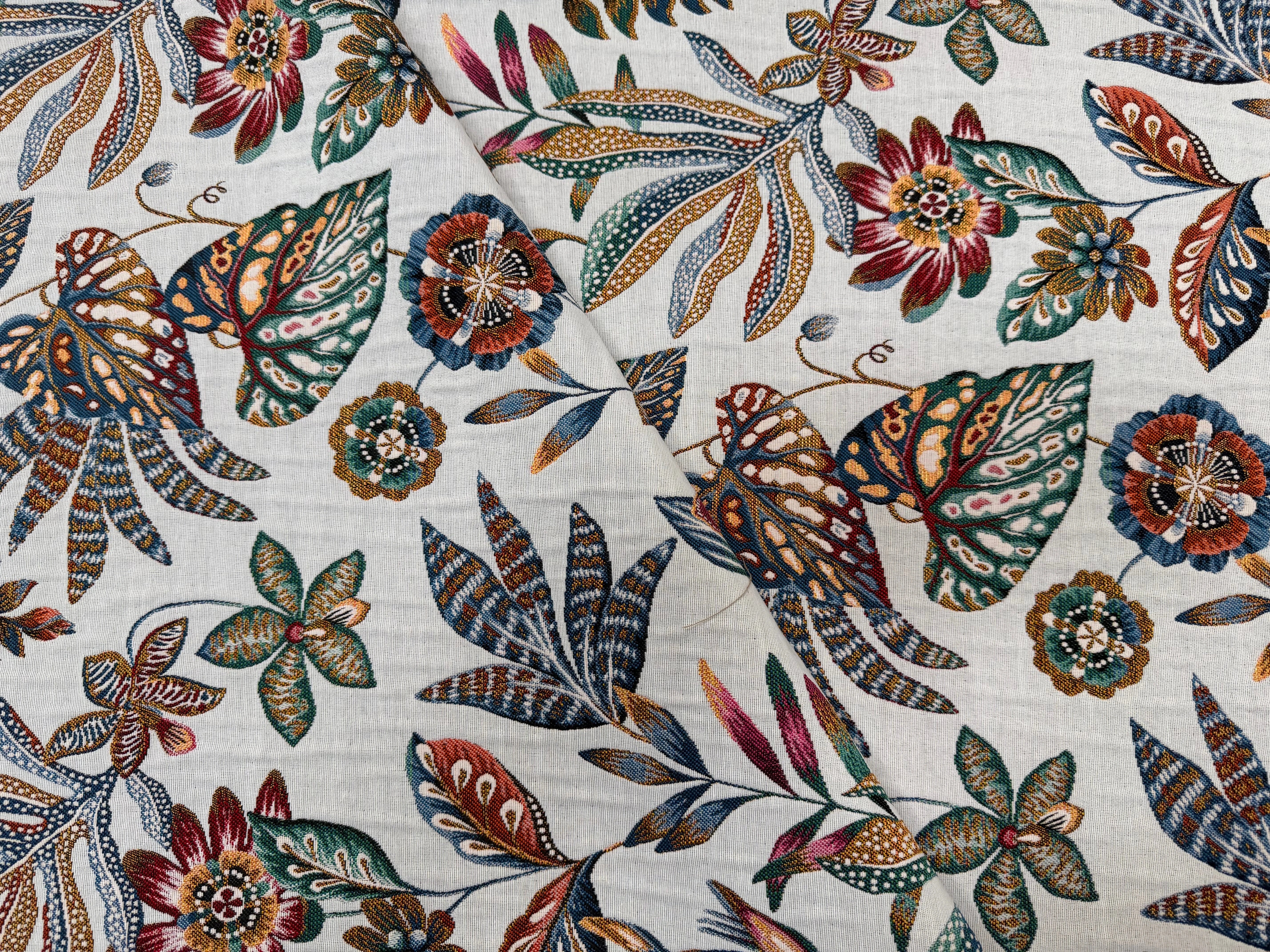 JACQUARD NEROLI ALLOVER BLANC 140 CM - My Little Coupon