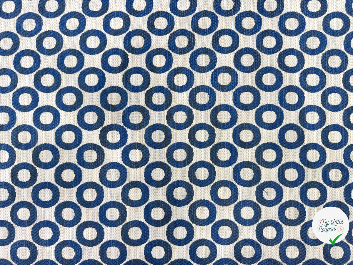 JACQUARD OPALE ALLOVER BLEU 140 CM - My Little Coupon