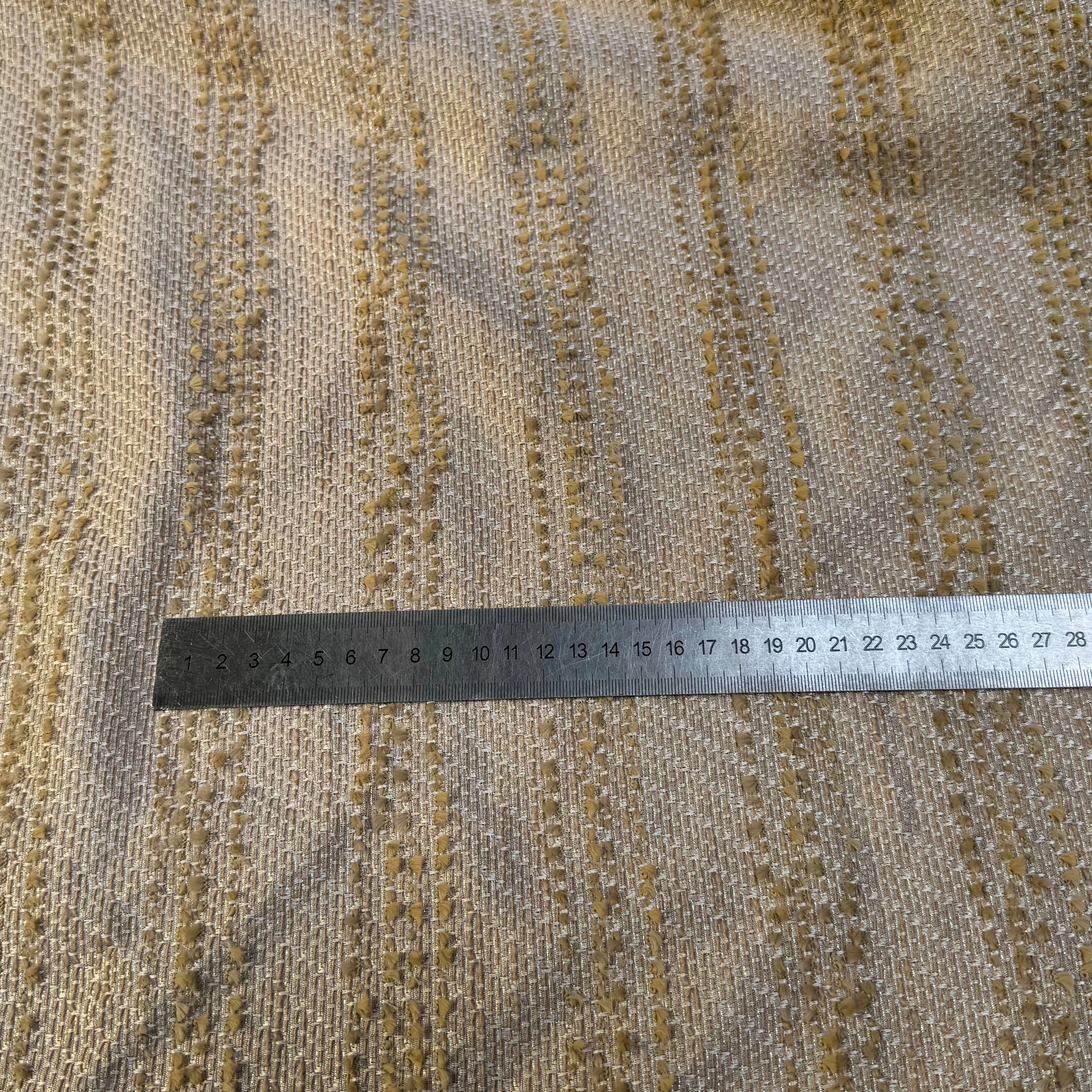 JACQUARD POLYVISCOSE SOUPLE BEIGE - My Little Coupon