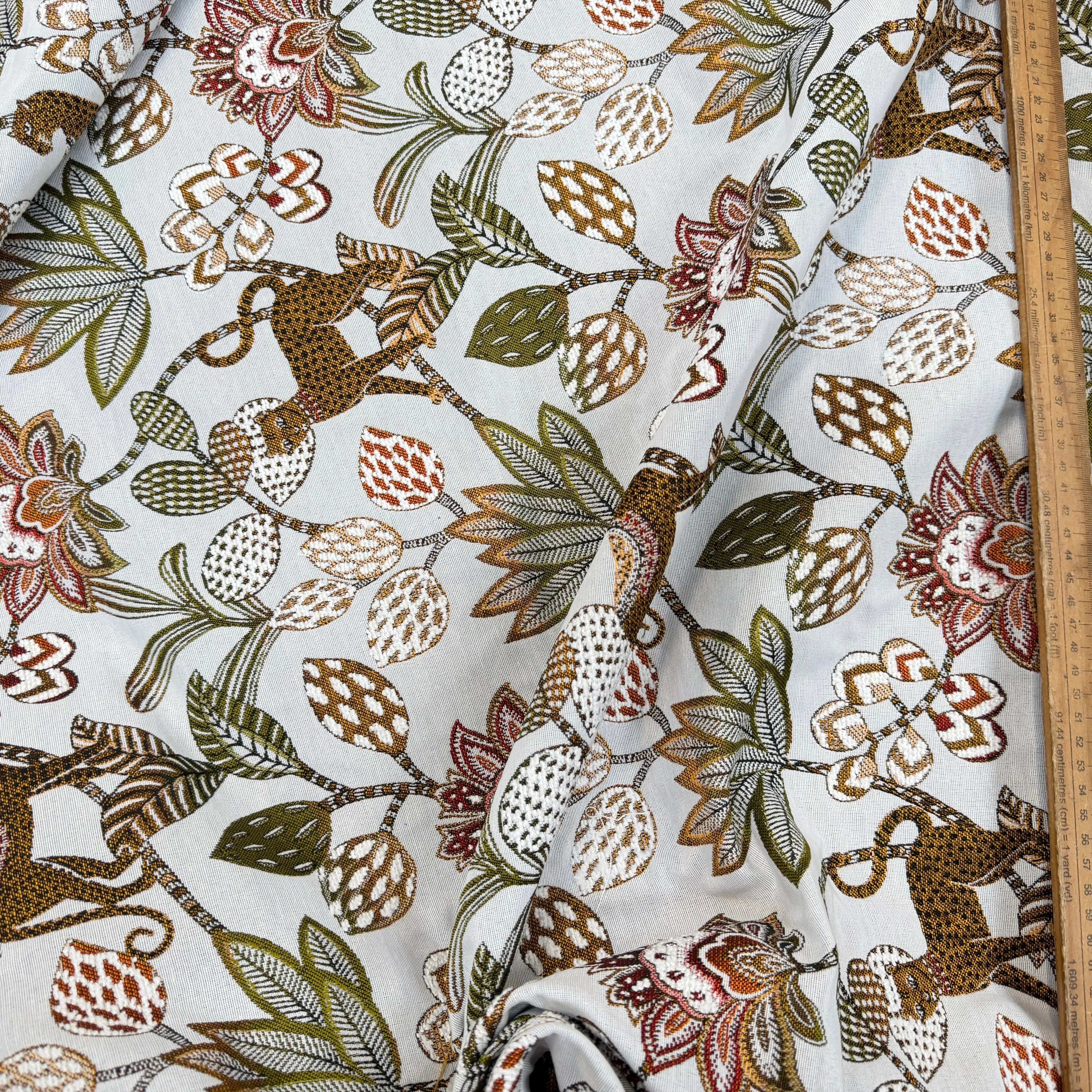 JACQUARD SOLIMAN ALLOVER BLANC 140 CM - My Little Coupon