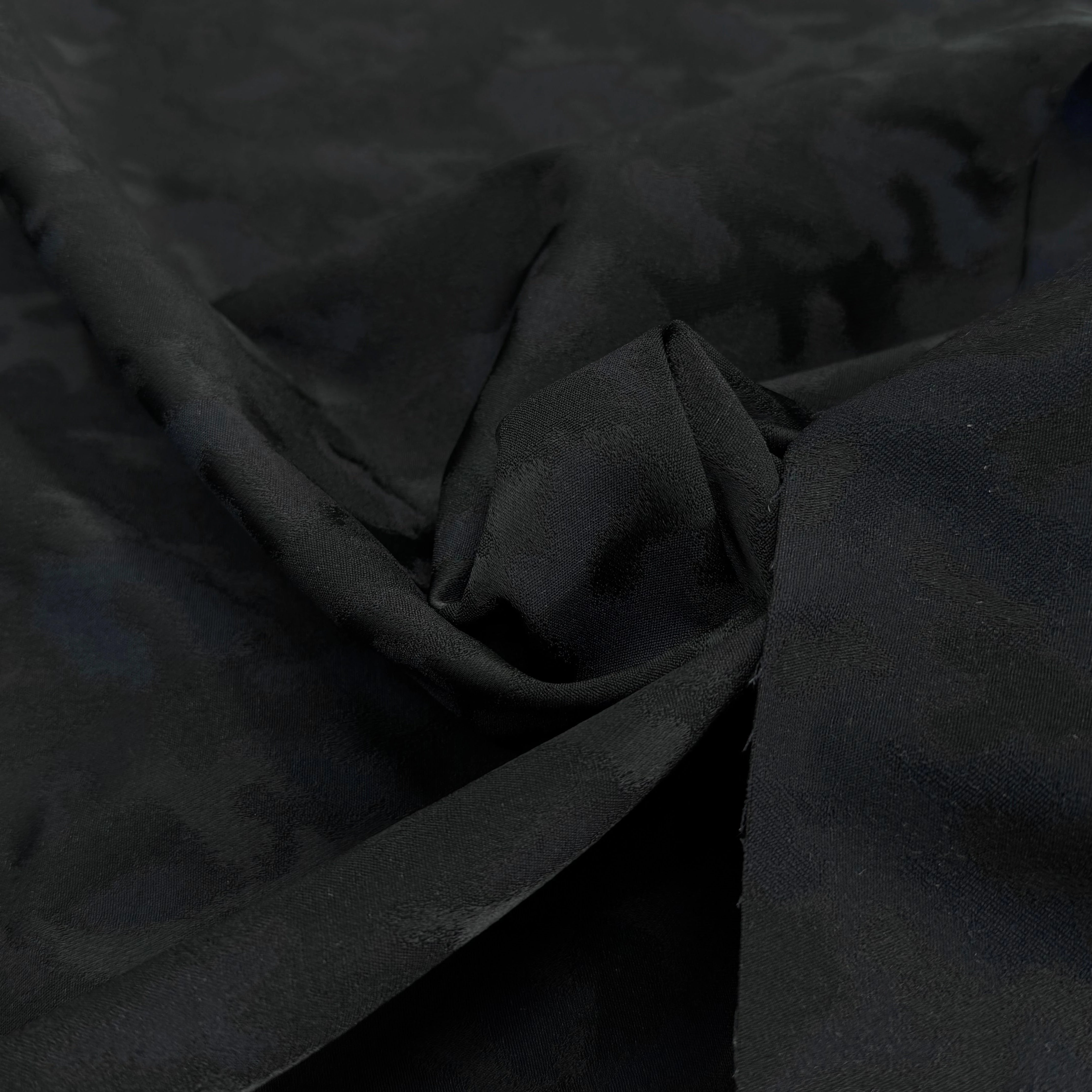 JACQUARD TAILLEUR ULTRA BEAU REVERSIBLE NAVY NOIR STRETCH - My Little Coupon