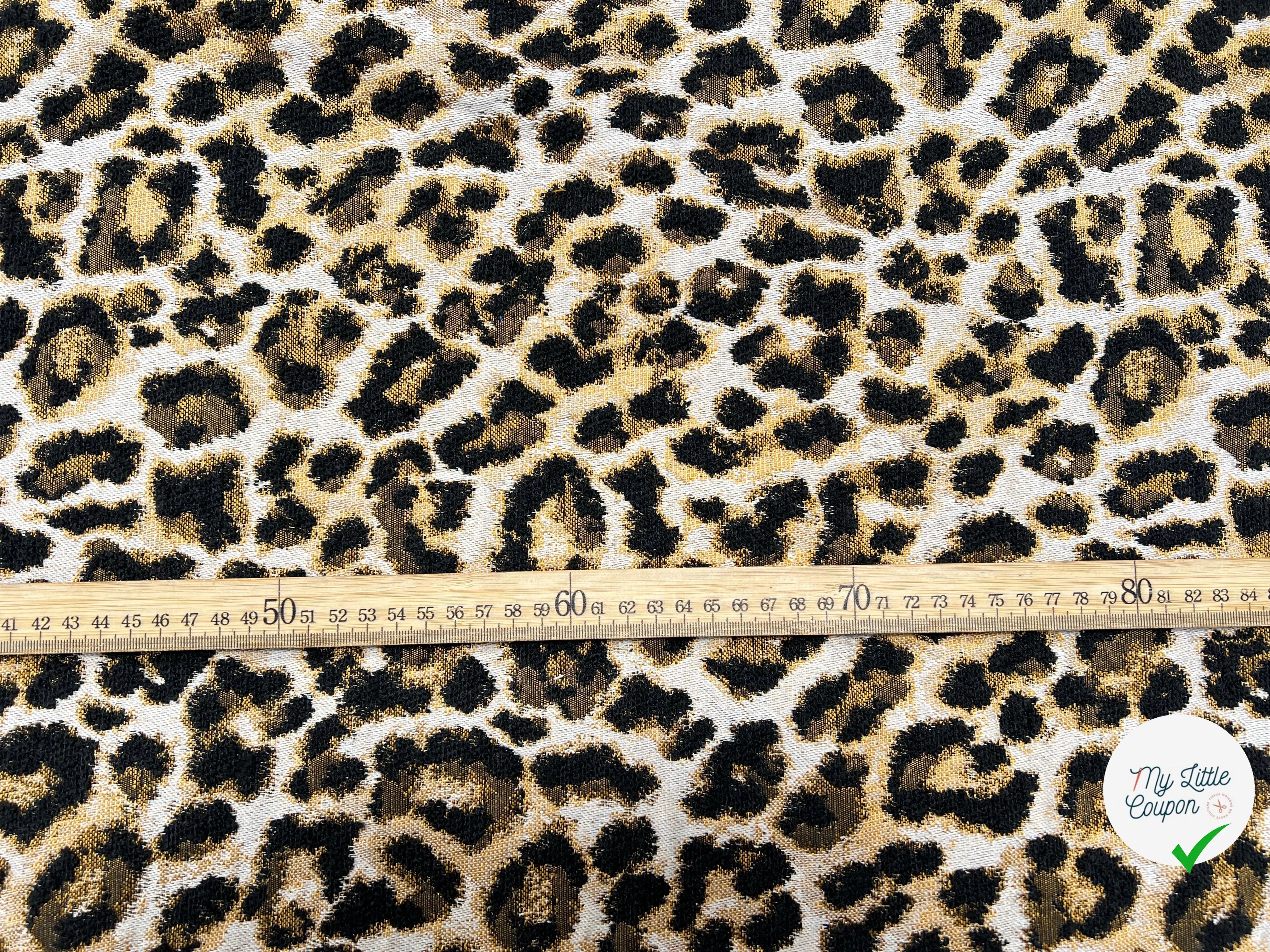 JACQUARD TISSÉ TEINT PELAGE ALL OVER PEANUT - My Little Coupon