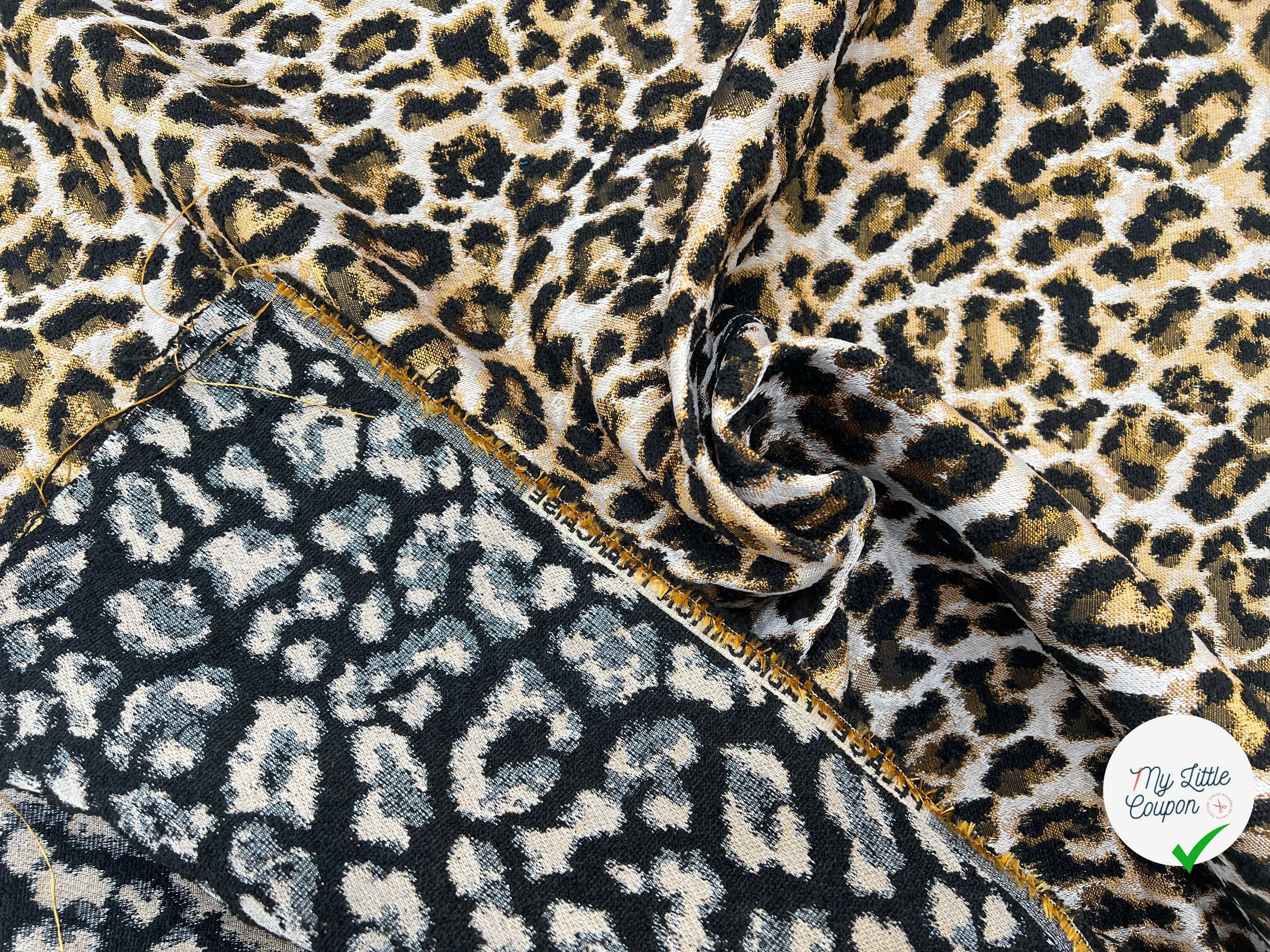 JACQUARD TISSÉ TEINT PELAGE ALL OVER PEANUT - My Little Coupon