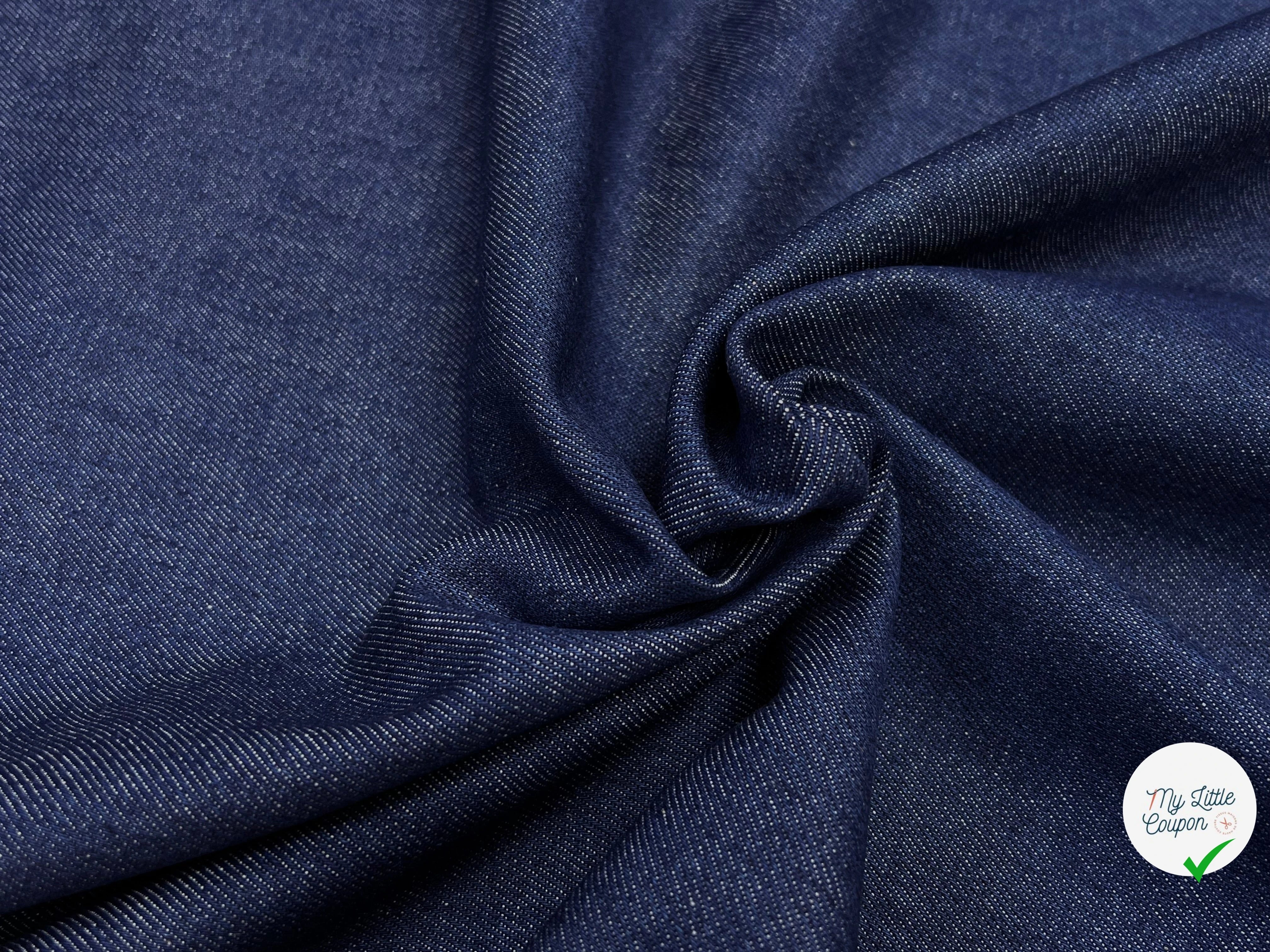 JEAN DENIM PRESTIGE SANMERO BLEU CLAIR 99% COTON - My Little Coupon