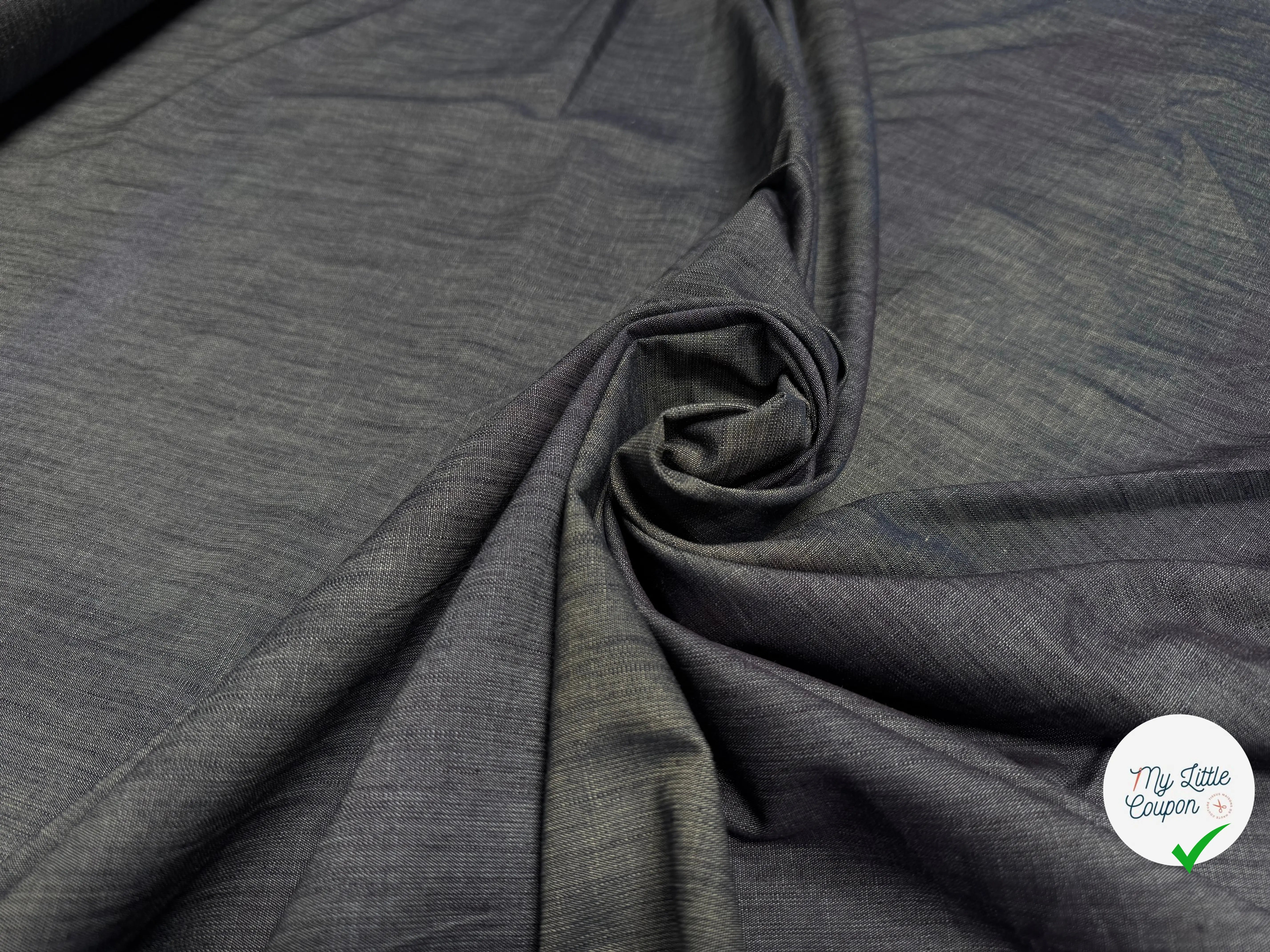 JEAN FIN COULEUR BRUT UNI - My Little Coupon