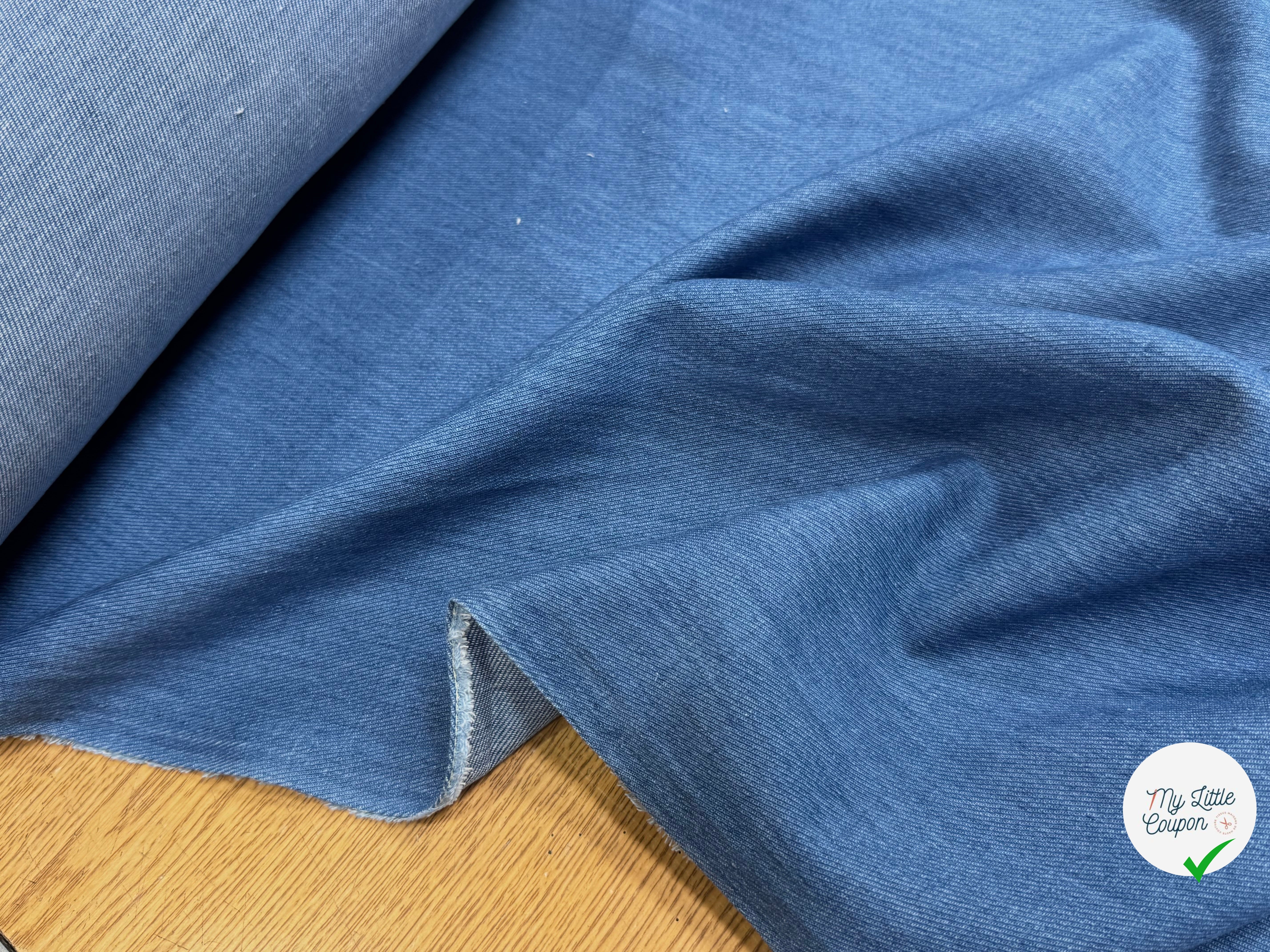 JEANS COTON 18% LYOCELL 13% LIN BLEACHED - My Little Coupon