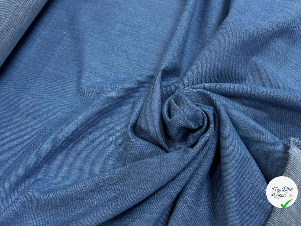 JEANS COTON 18% LYOCELL 13% LIN BLEACHED - My Little Coupon