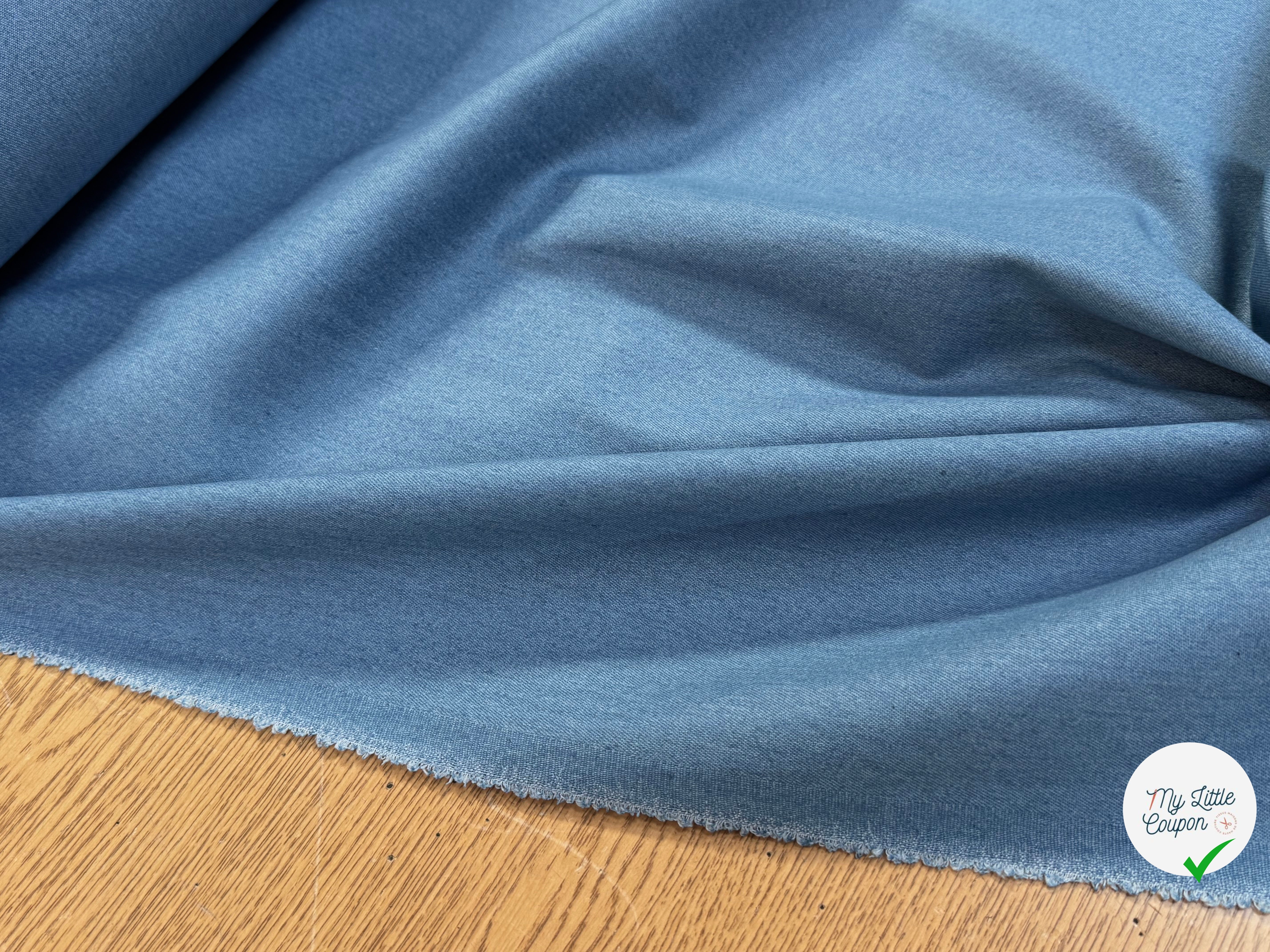 JEANS PRÉ-LAVÉ BLEU CLAIR 70% COTON (002) - My Little Coupon