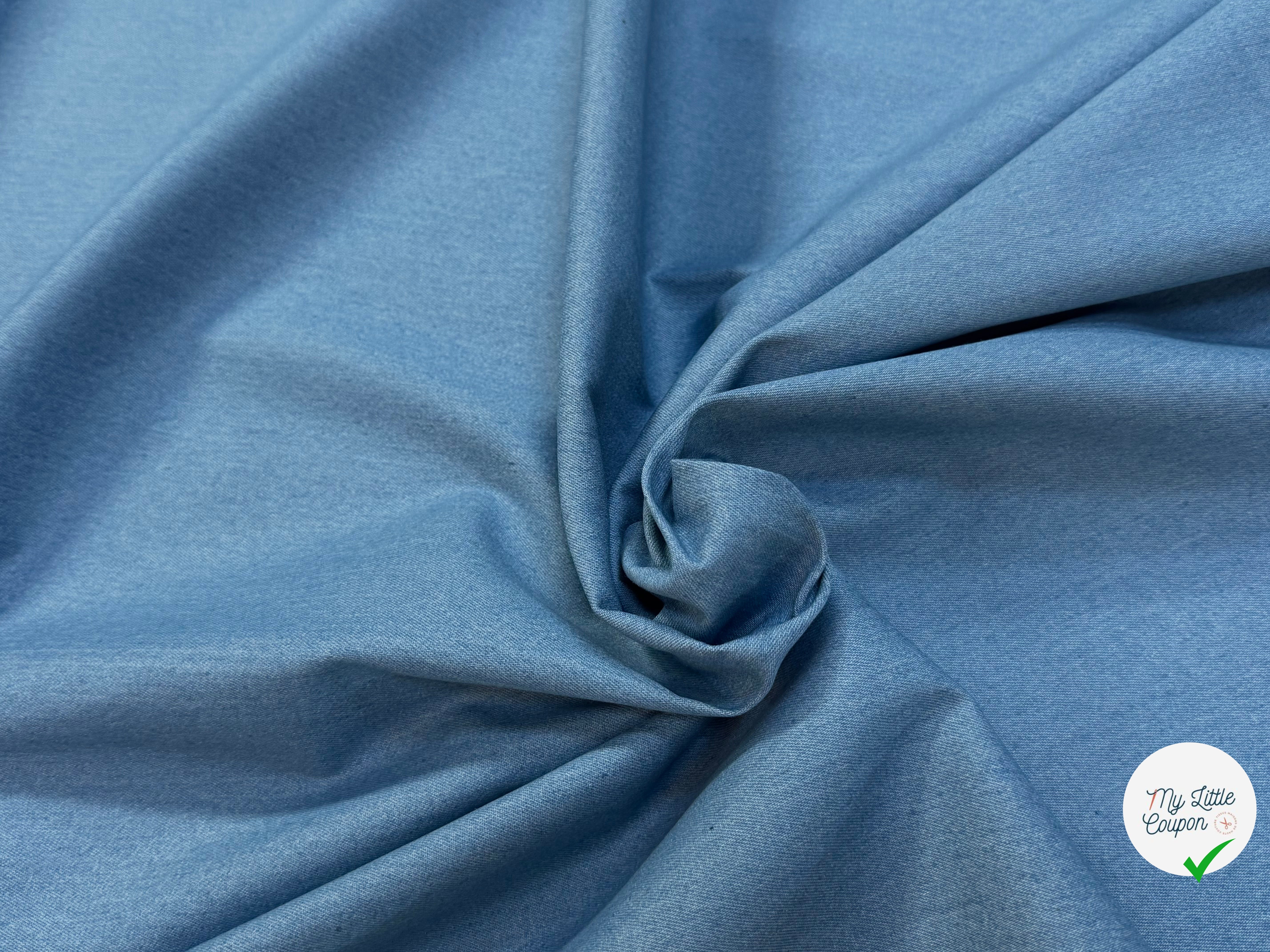 JEANS PRÉ-LAVÉ BLEU CLAIR 70% COTON (002) - My Little Coupon