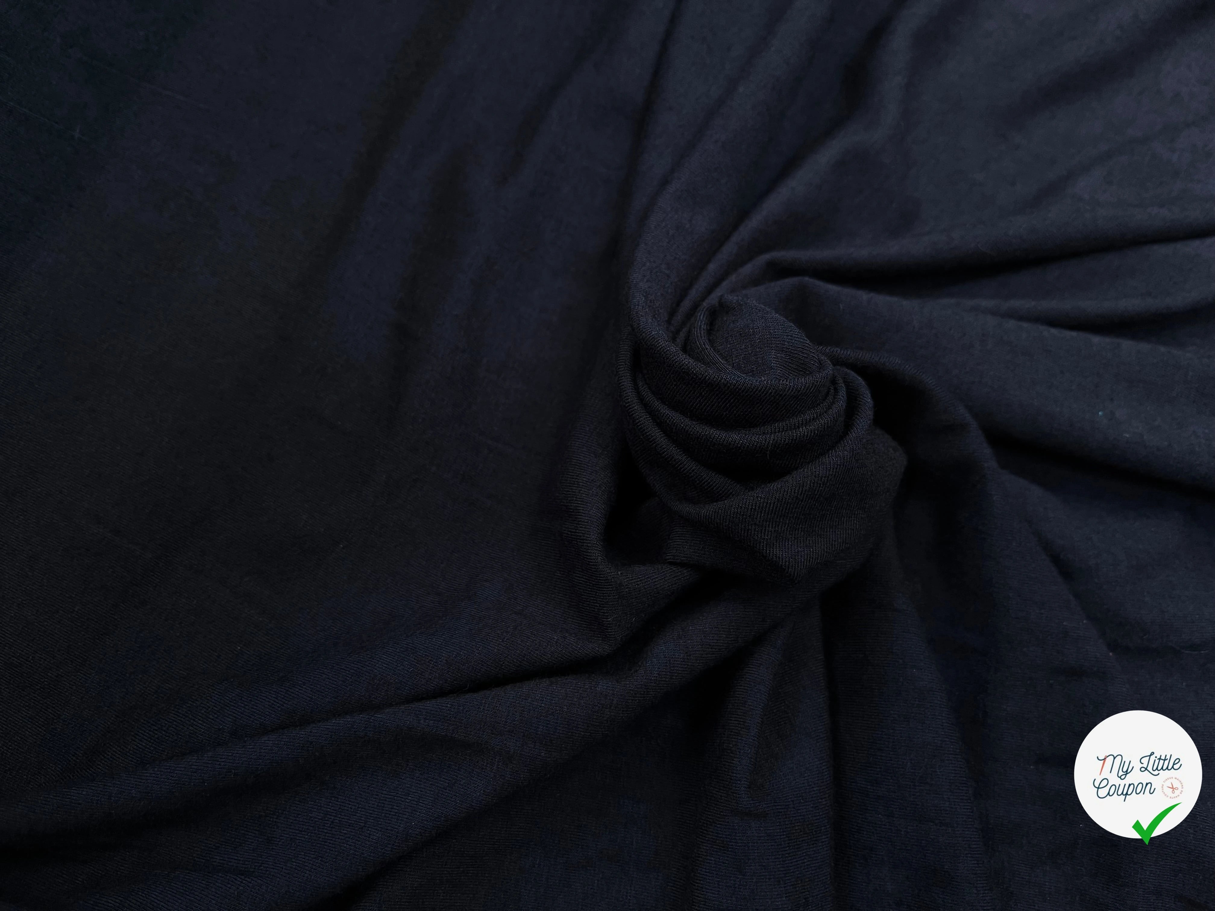 JERSEY COTON MARINE 130CM 97% COTON - My Little Coupon